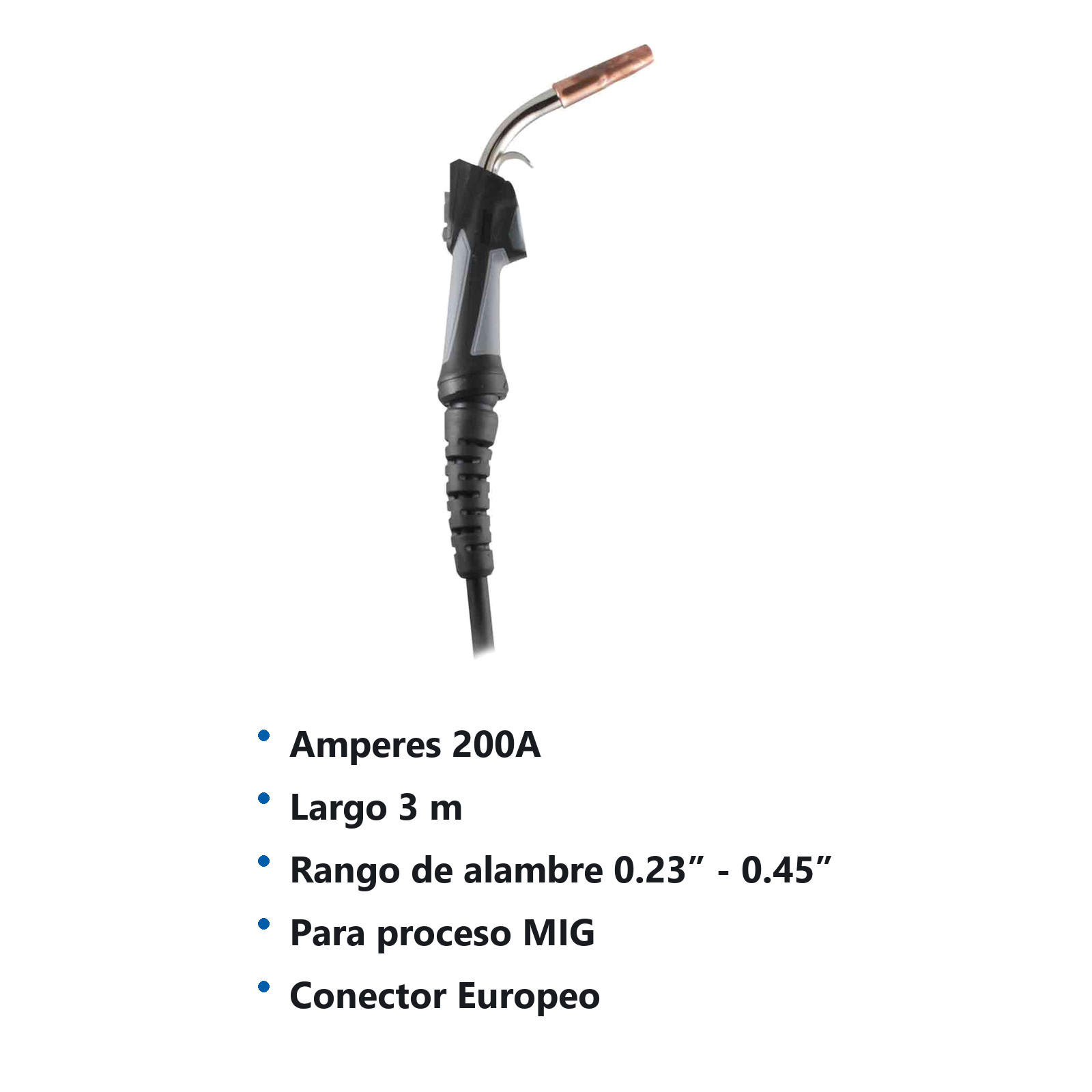 ANTORCHA MIG 3M C/DISPLAY T/TWECO - Imagen 2