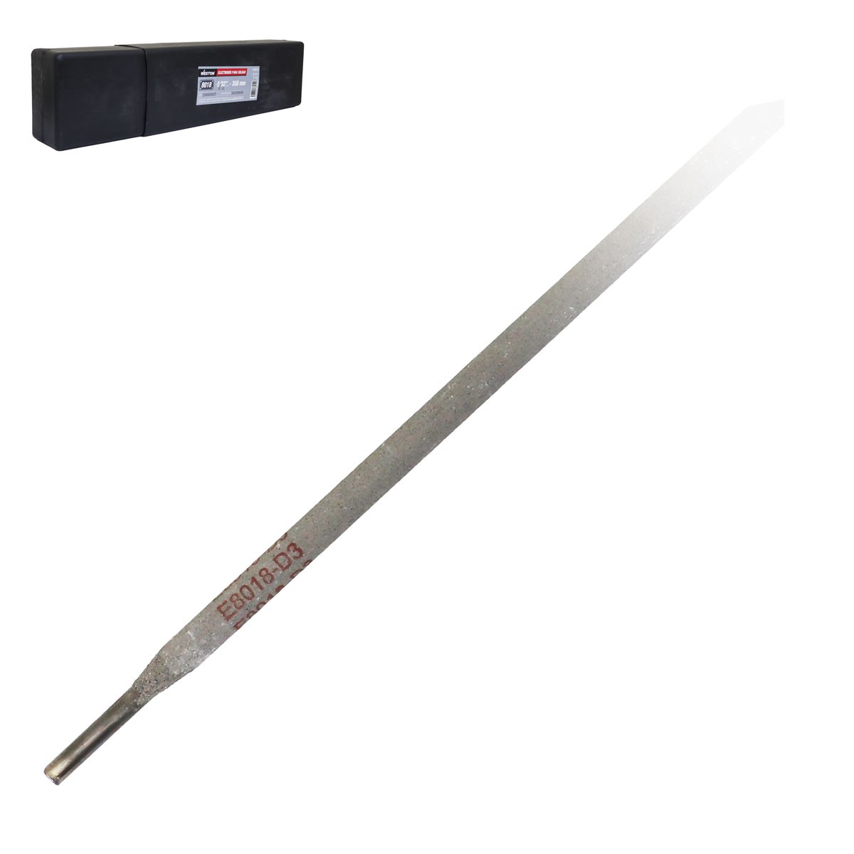 Electrodo para Soldar WESTON 8018 5/32" 350 mm Caja 5 kg