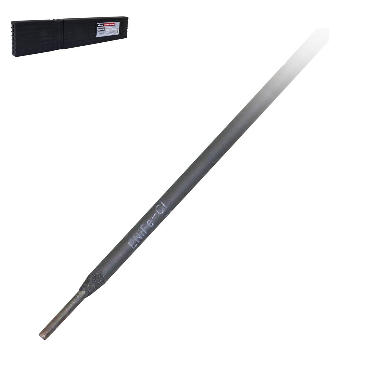 Electrodo para Soldar Hierro Fundido ENiFe-CI 55% 3/32" 300 mm Caja 1 kg WESTON