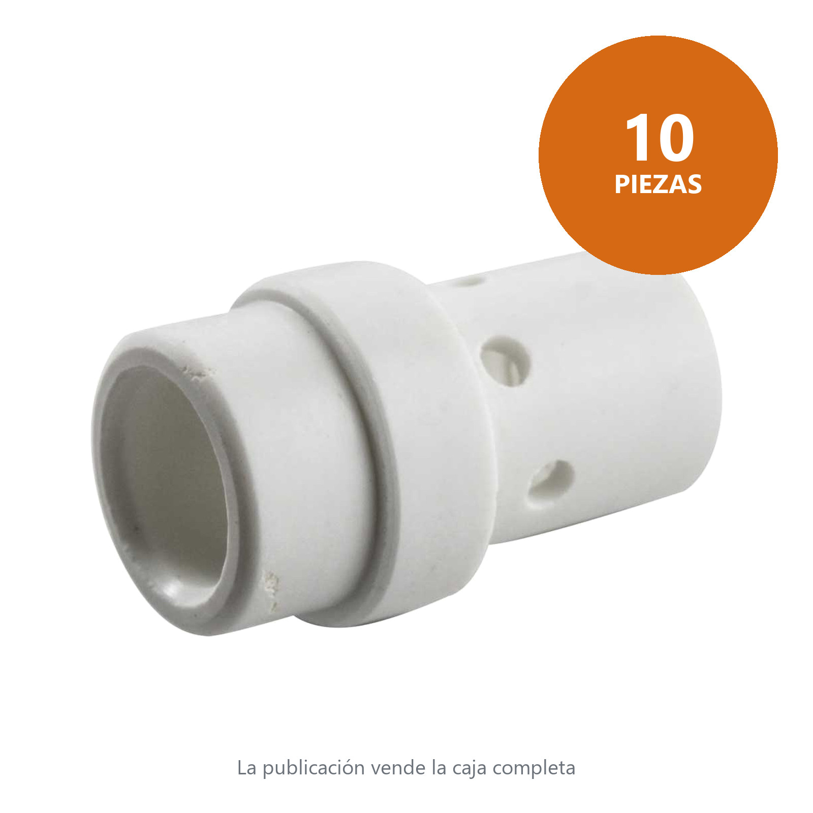 DIFUSOR TIPO BINZEL BLANCO PB3605W (Empaque c/10 pzas - Precio x pieza) - Imagen 2