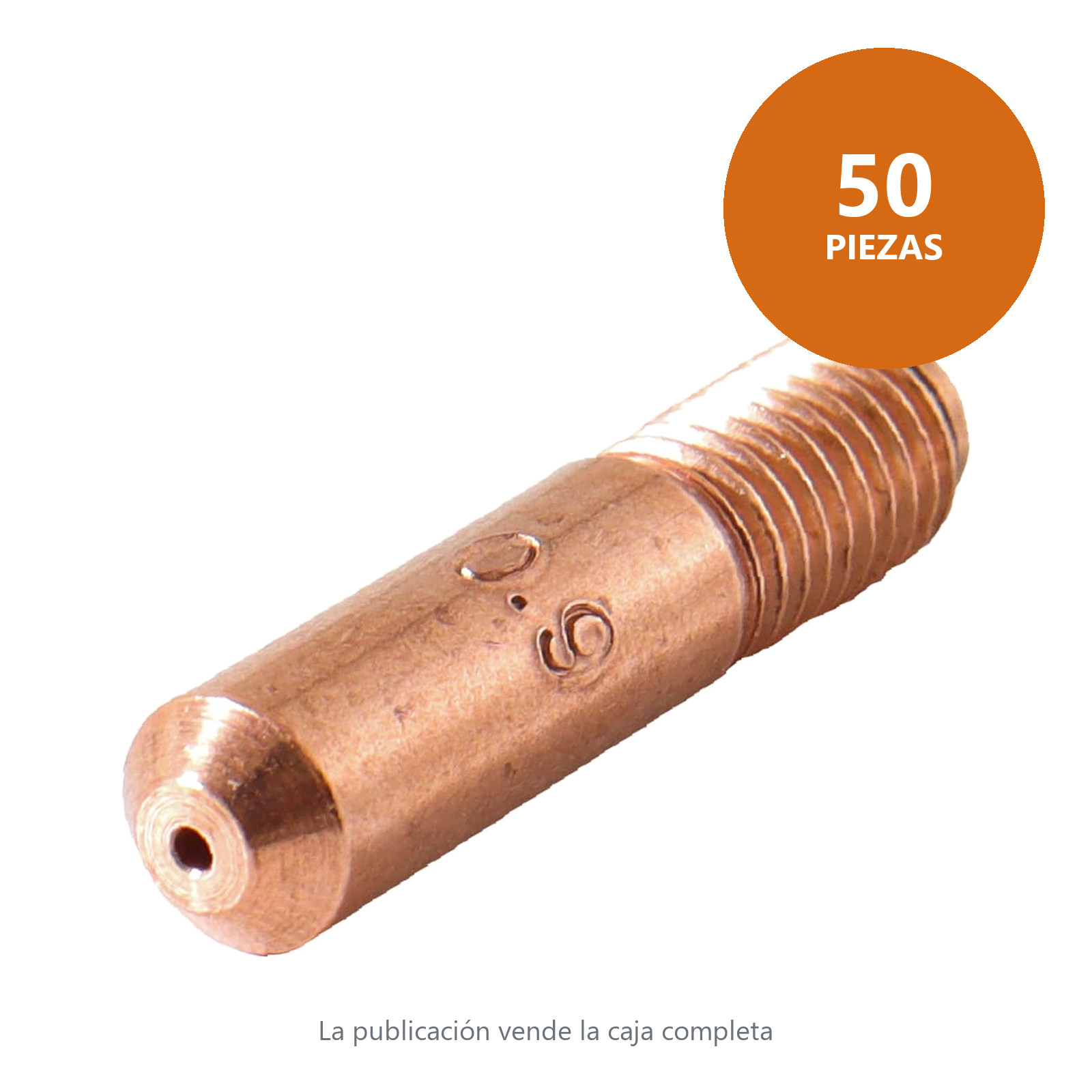 PUNTA DE CONTACTO TIPO MILLER 0.035" (Empaque c/50 pzas - Precio x pieza) - Imagen 3