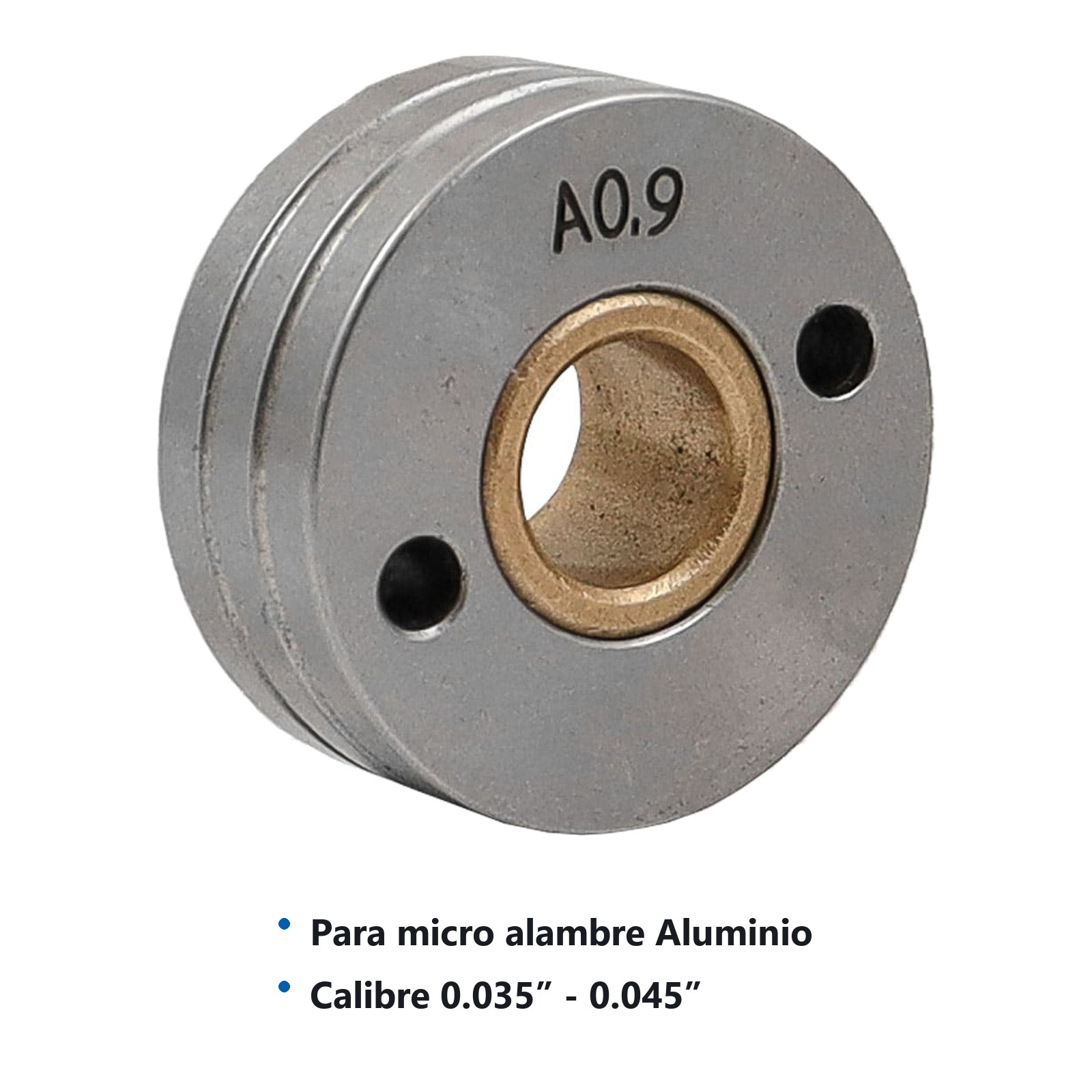 RODILLO P/MIG ALUMINIO .035" - .045" MAQ. Z-67100 Z-67050 - Imagen 2