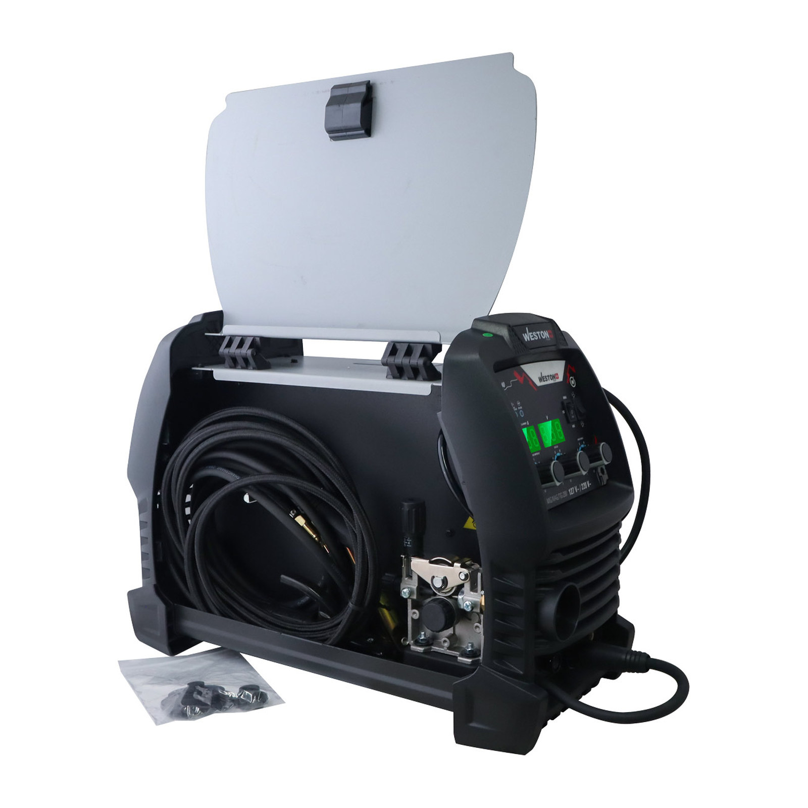 INVERSOR MULTIPROCESOS 3 EN 1, MMA/TIG/MIG 110/220V 1 FASE 200AMP PLUS - Imagen 2