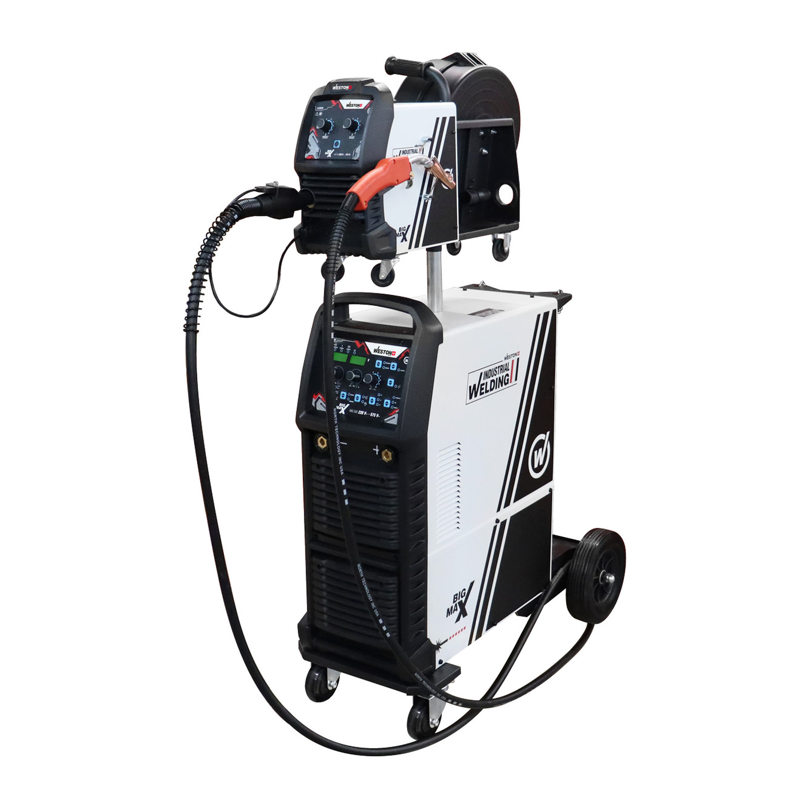 Inversor Soldadora MIG/TIG 500 A Trifásico 220V/380V/440V/575V Weston Plus