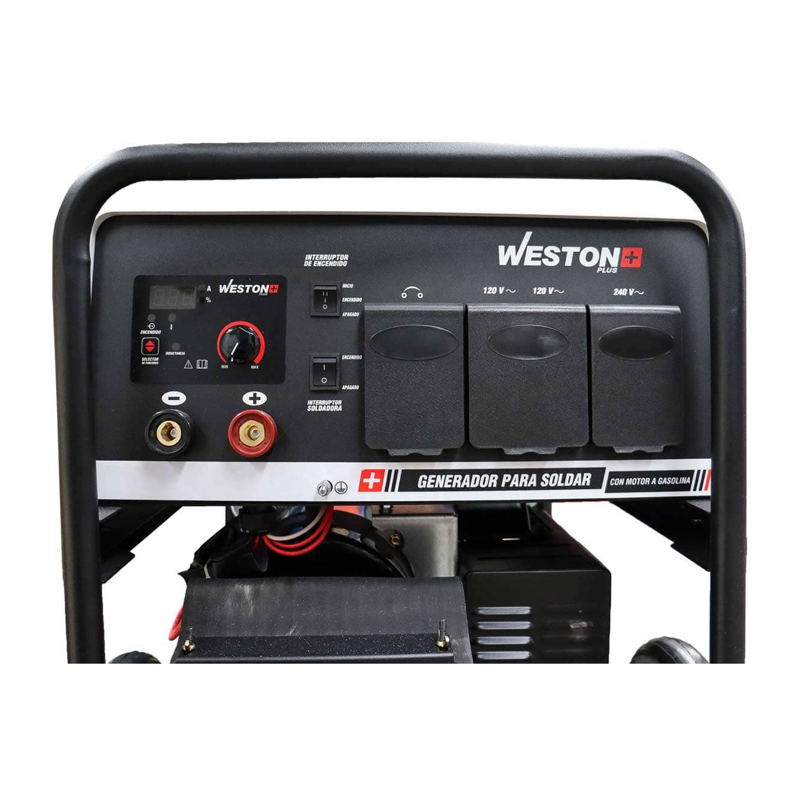 GENERADOR P/SOLDAR C/MOTOR A GASOLINA LONCIN 195A 6500W (INICIO ELEC. 110/220V)) - Imagen 3