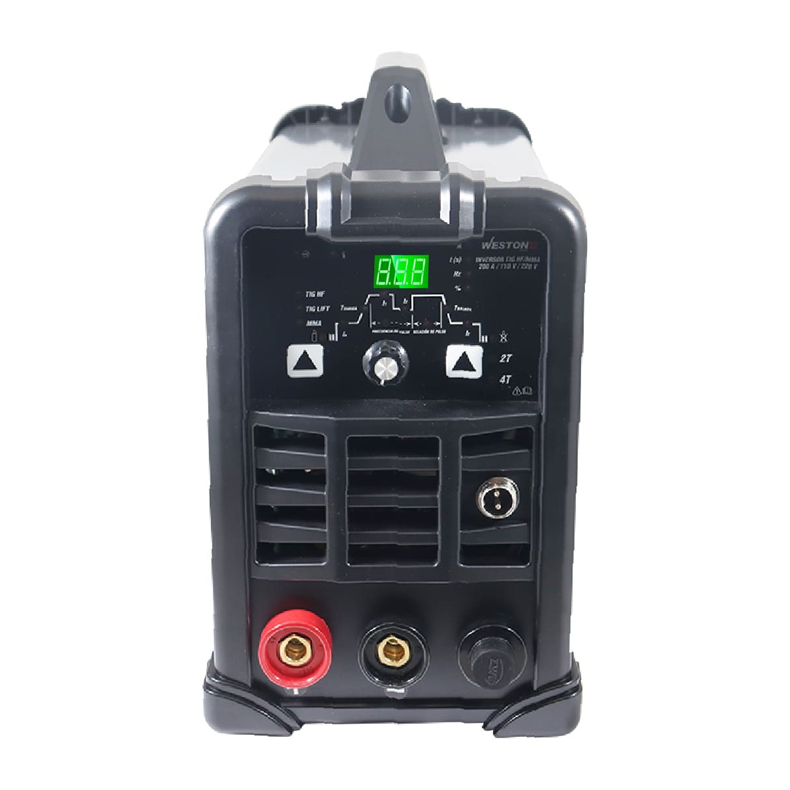 INVERSOR TIG HF/MMA 200A C/LCD DV 110V/220V 1 FASE - Imagen 2