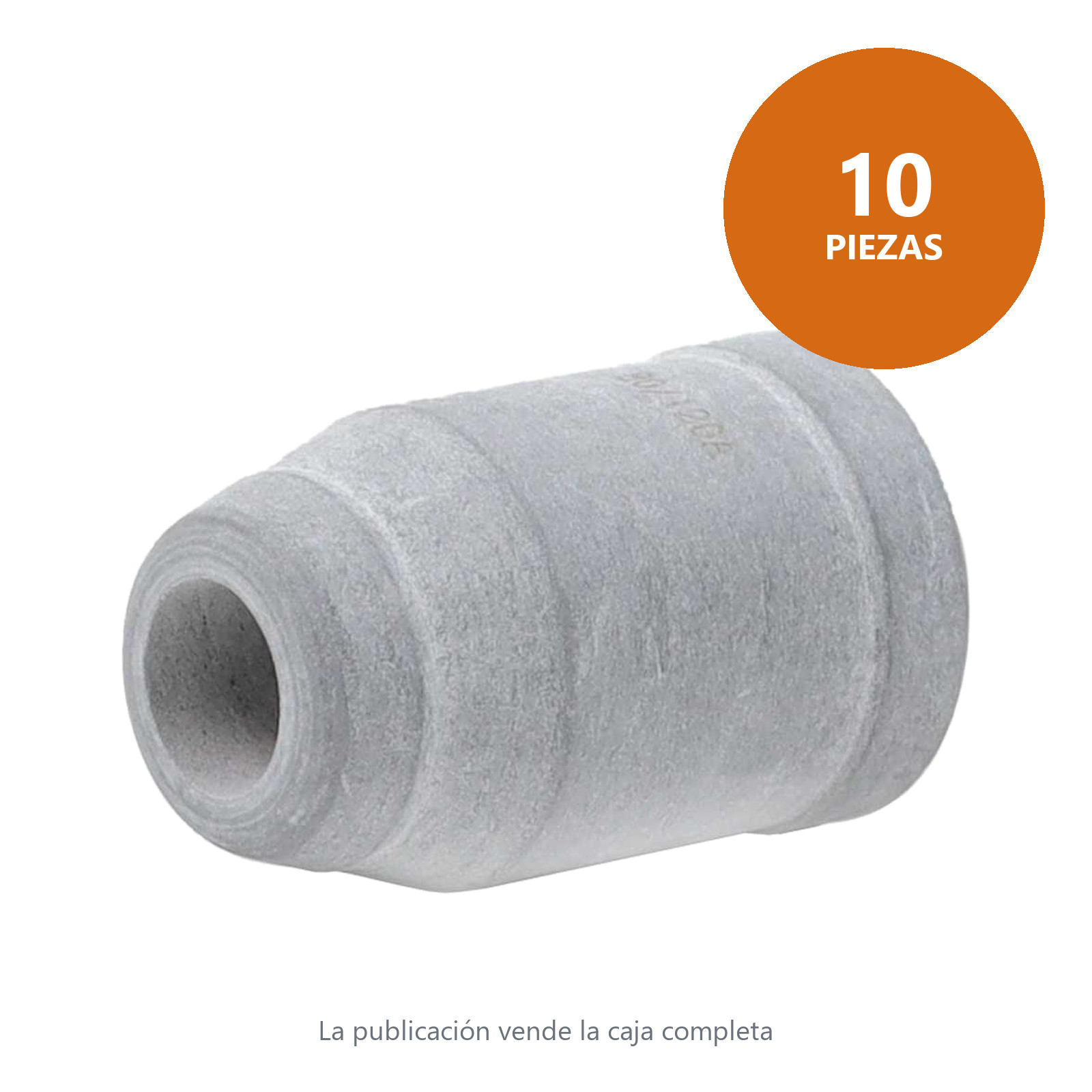 RETENEDOR DE BOQUILLA P/ANTORCHA PLASMA 105AMP Y 125AMP (Empaque c/10 pzas - Precio x pieza) - Imagen 3