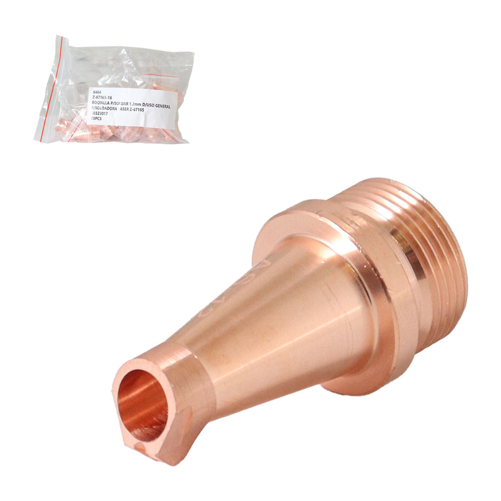 Boquilla para Soldar 1.2 mm de Uso General para Soldadora Láser Weston Plus