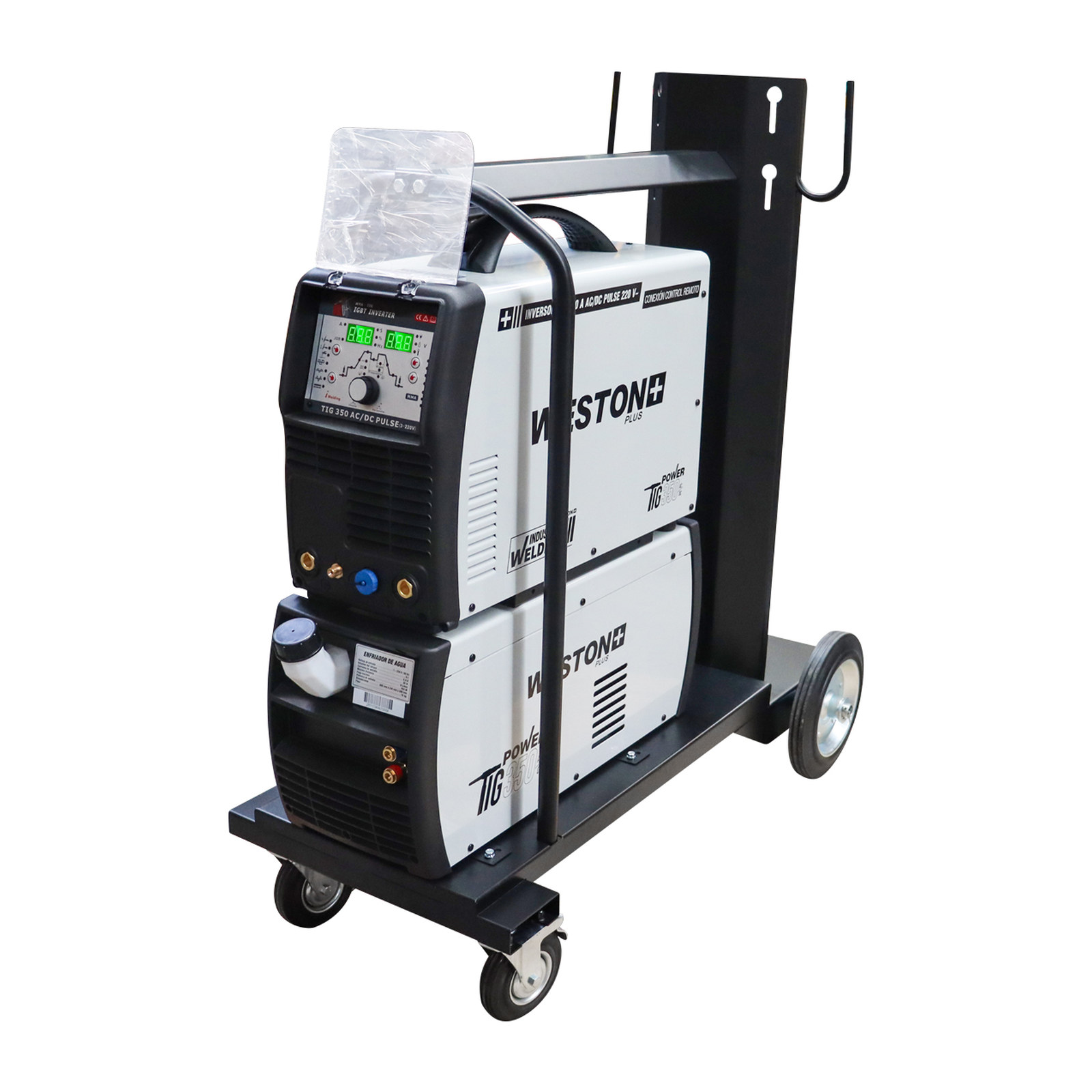 Inversor de Soldadura TIG 350A AC/DC Pulse 220V Weston Plus
