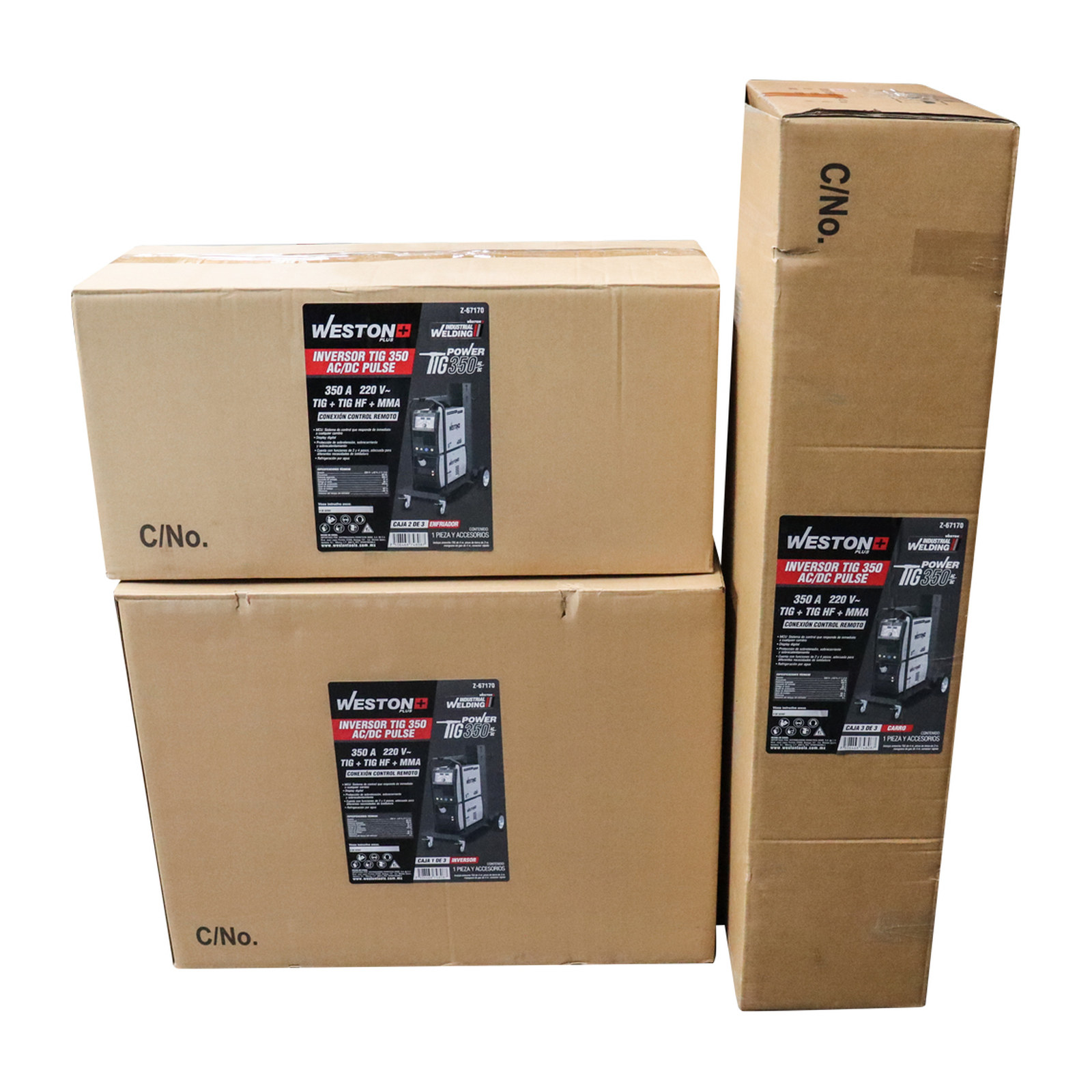 INVERSOR TIG 350A AC/DC PULSE 220V - Imagen 4