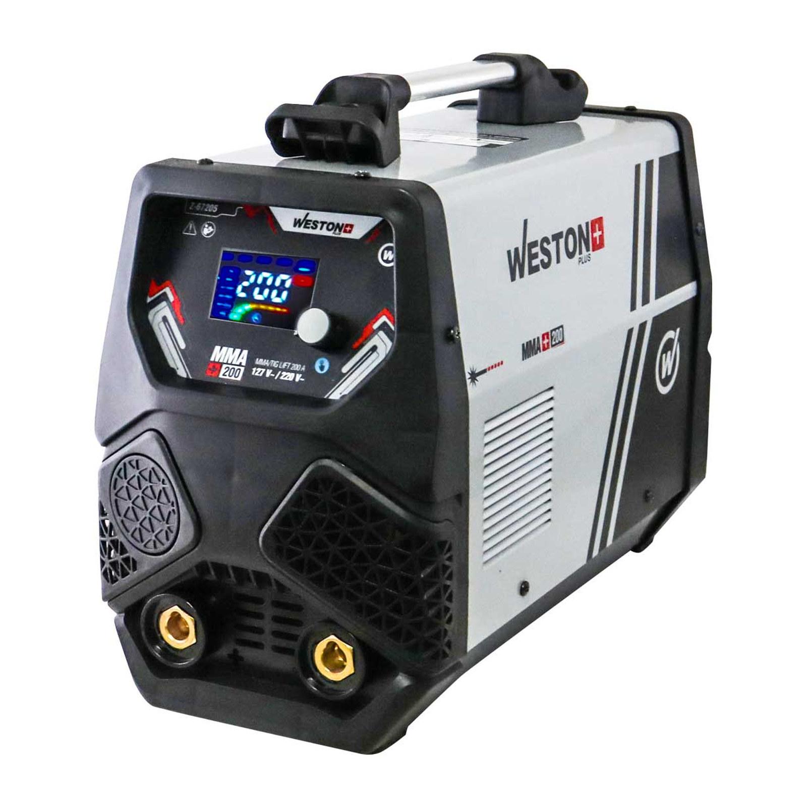 Inversor de Soldadura MMA 200A 110/220V Monofásico IGBT con Lift TIG Weston Plus