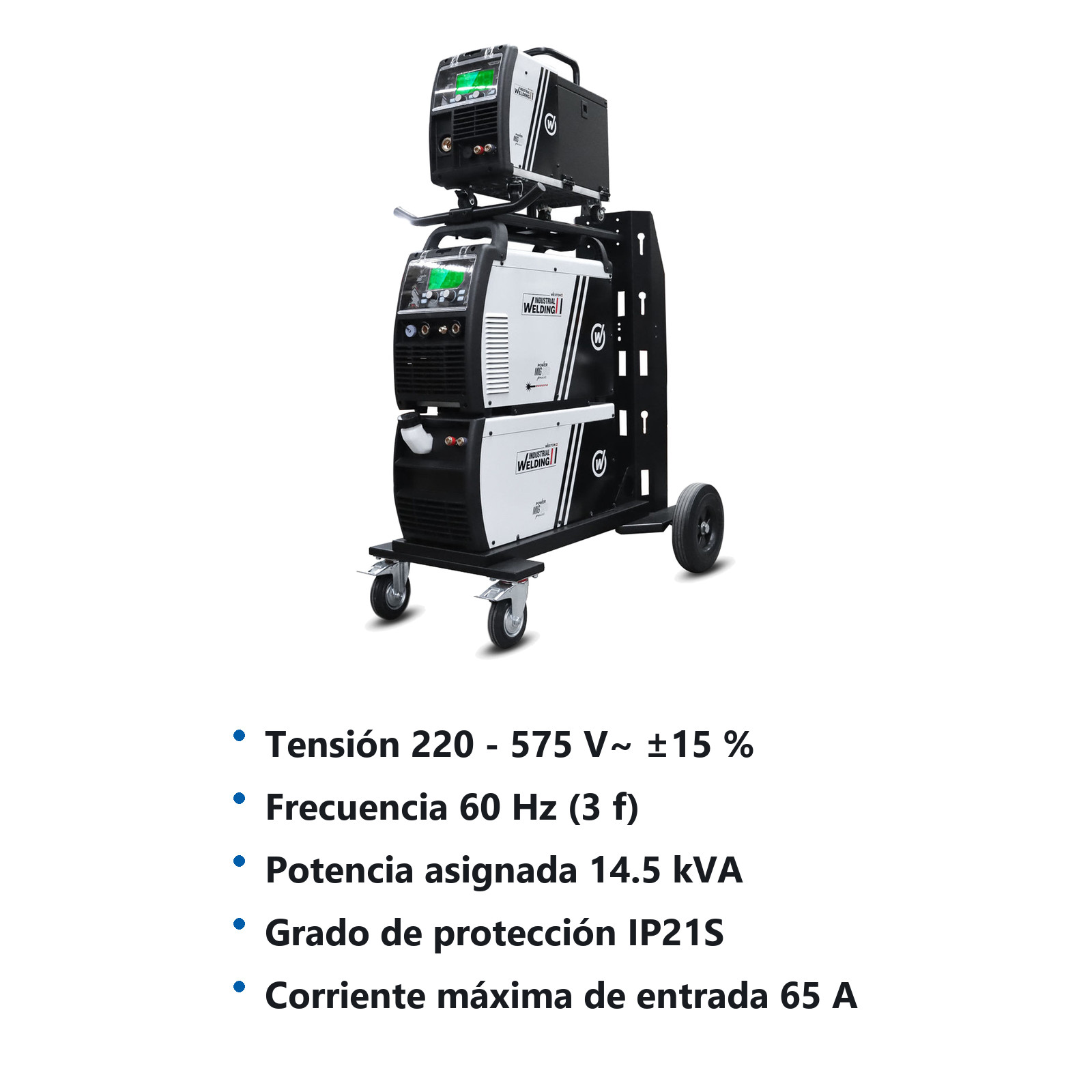 INVERSOR MIG 350A PULSE 220V 3PH - Imagen 2