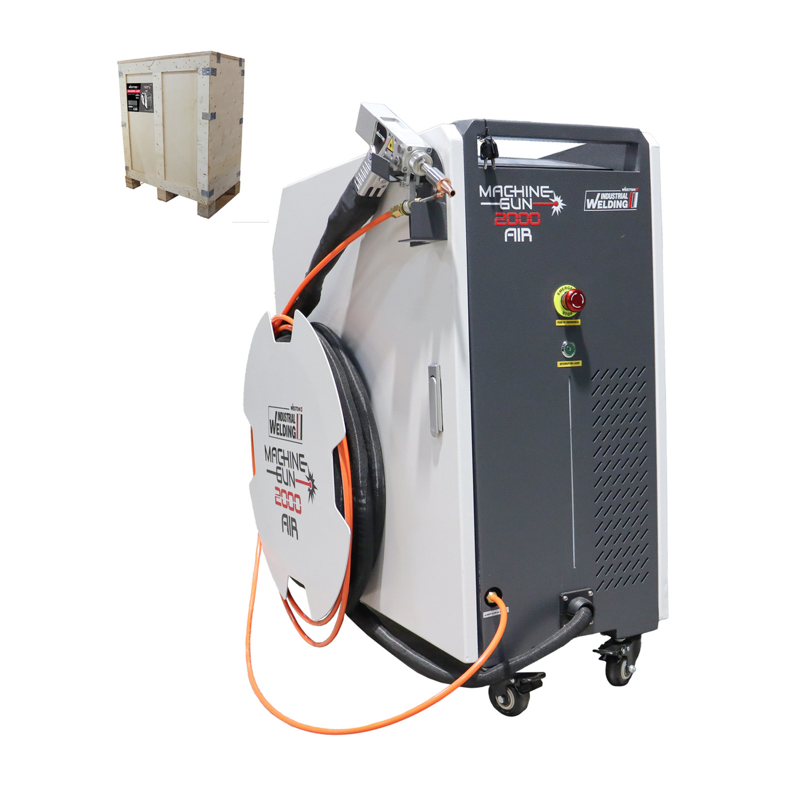 Soldadora Láser 2000 W MIG 220 V con Alimentador Integrado WESTON PLUS