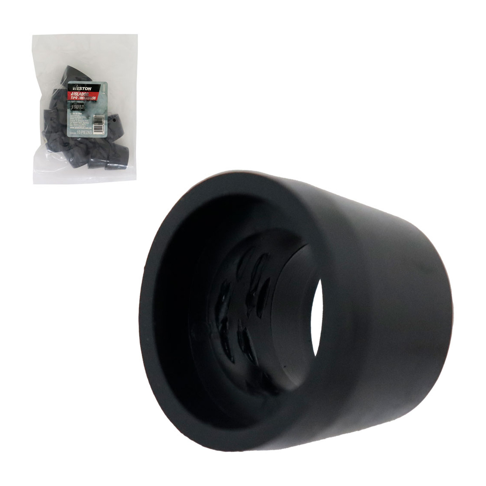 AISLADOR DE CUELLO TIPO TREGASKISS 10012 (Precio x pieza - Empaque c/10 pzas)