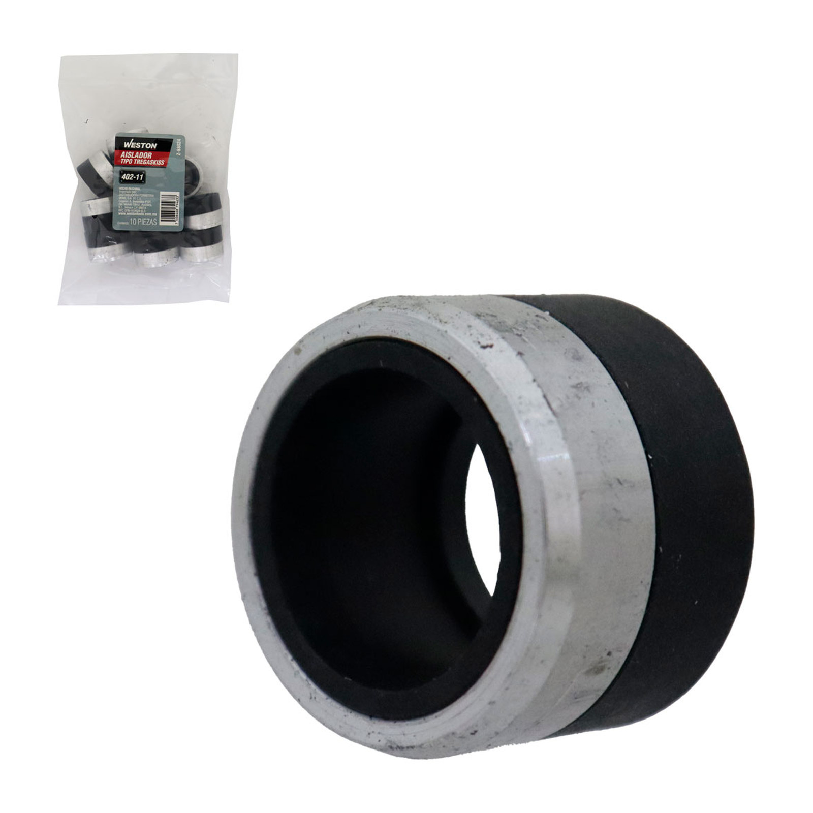 AISLADOR DE CUELLO TIPO TREGASKISS 402-11 (Precio x pieza - Empaque c/10 pzas)