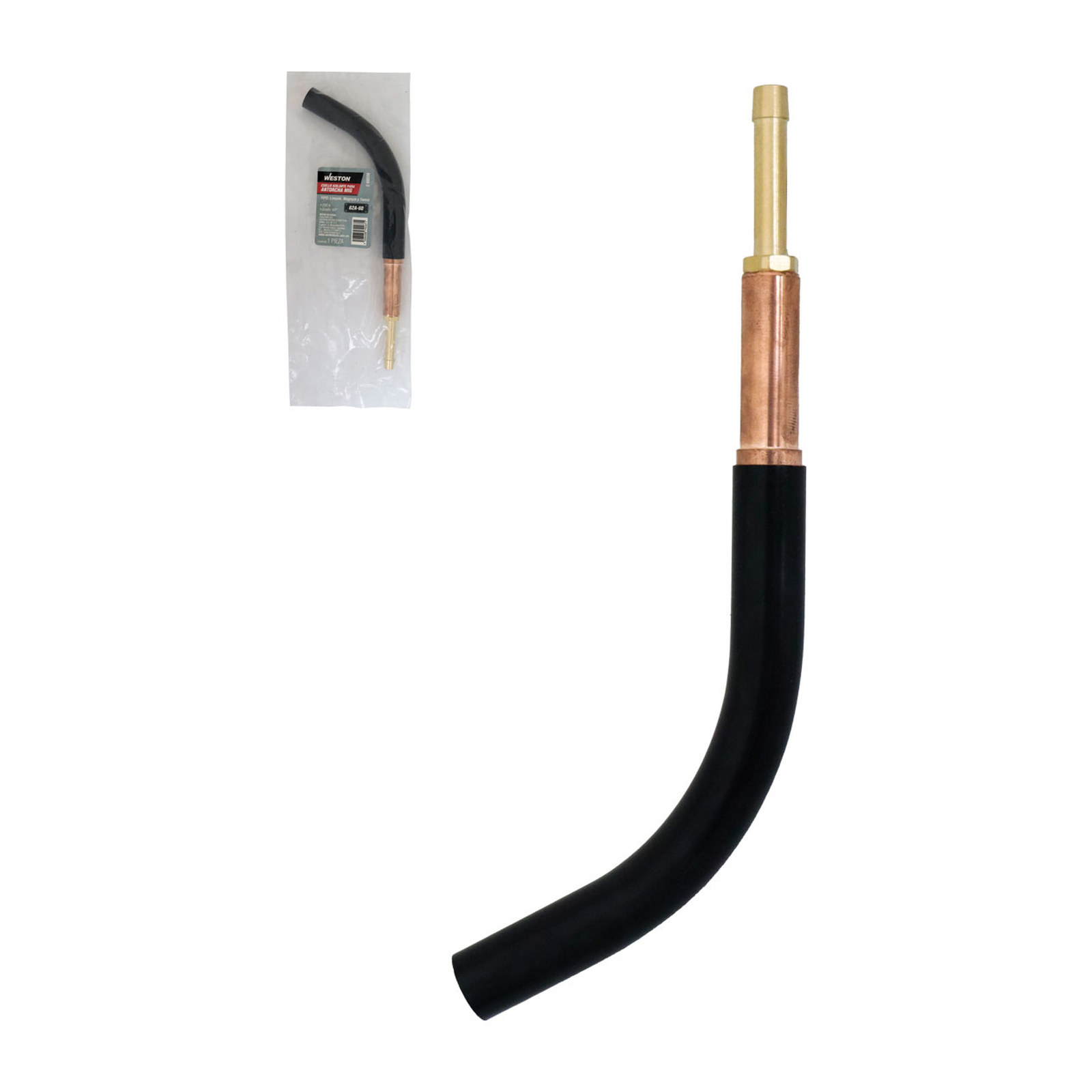 CUELLO AISLANTE PARA ANTORCHA MIG TIPO LINCOLN MAGNUM Y TWECO 250AMP 62A-60