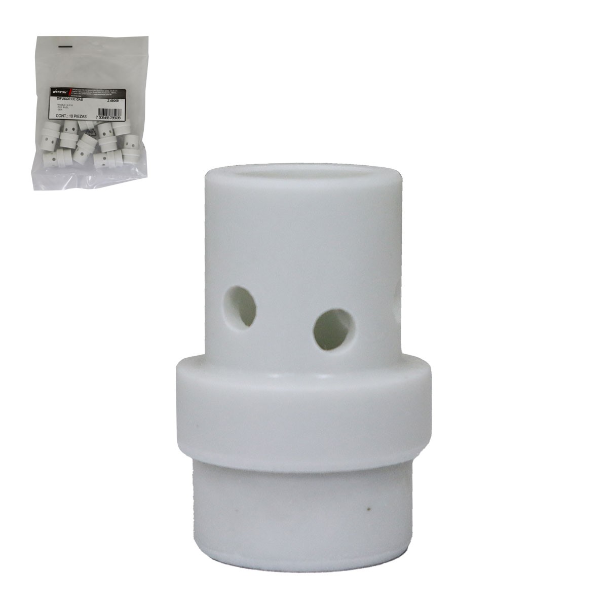 Difusor de Gas Tipo Binzel 12.0183 Weston (Empaque con 10 Piezas)