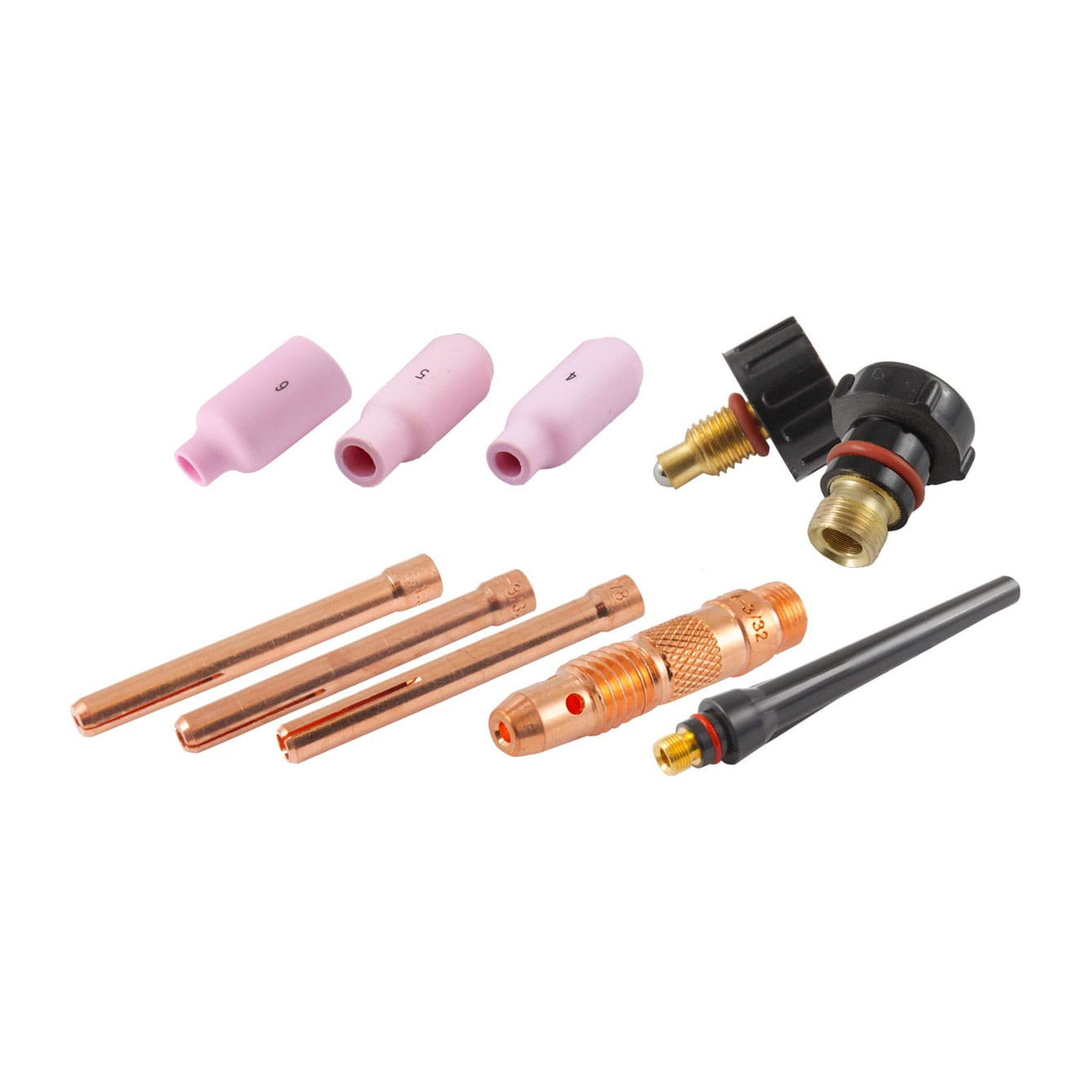 ANTORCHA TIG S17 C/VALVULA 12FT, RIGIDA, BORNE DE 3/8'' WP-17V - Imagen 3