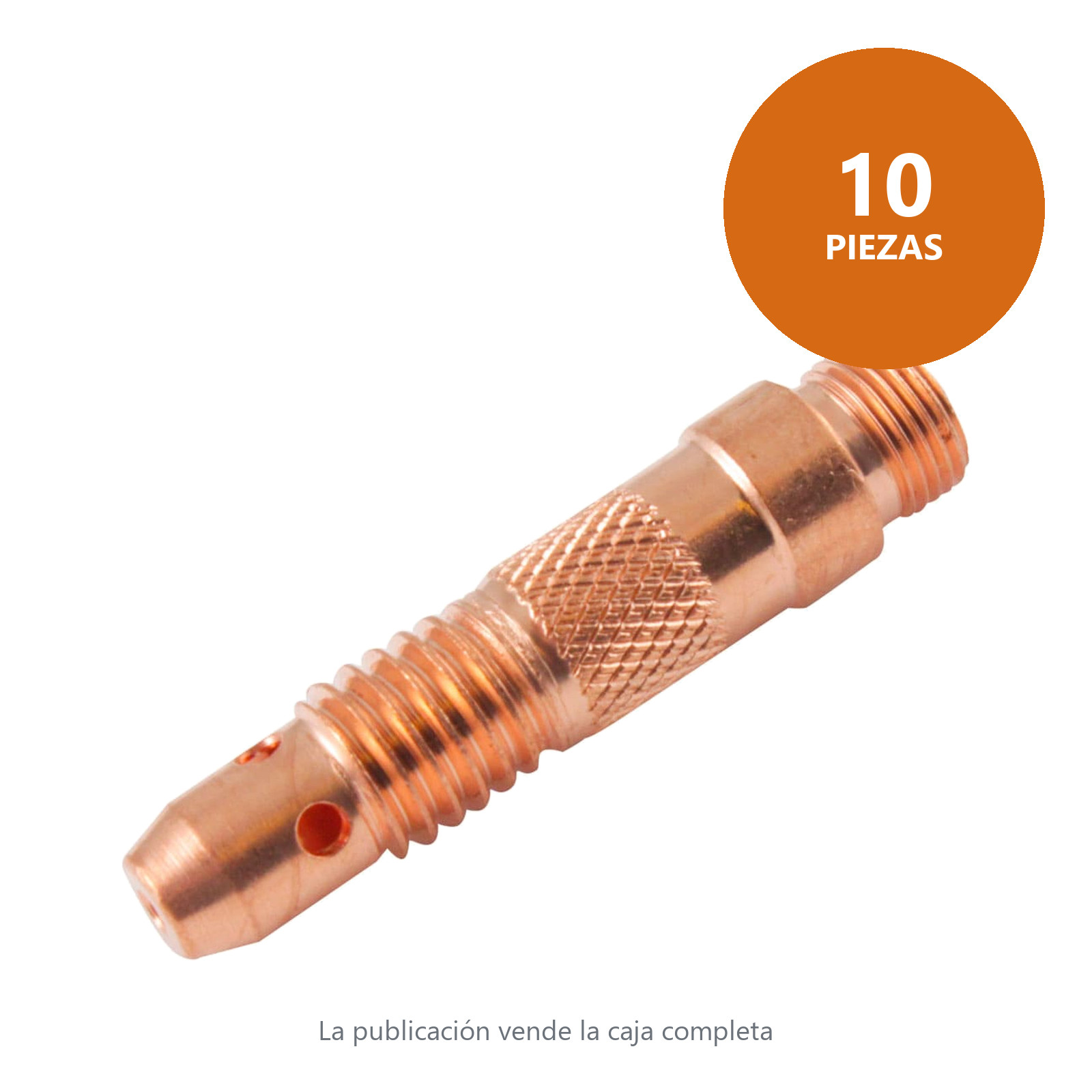 PORTAMORDAZA P/ANTORCHA TIG 10N31 1/16 (1.6 mm) (Empaque c/10 pzas - Precio x pieza) - Imagen 2
