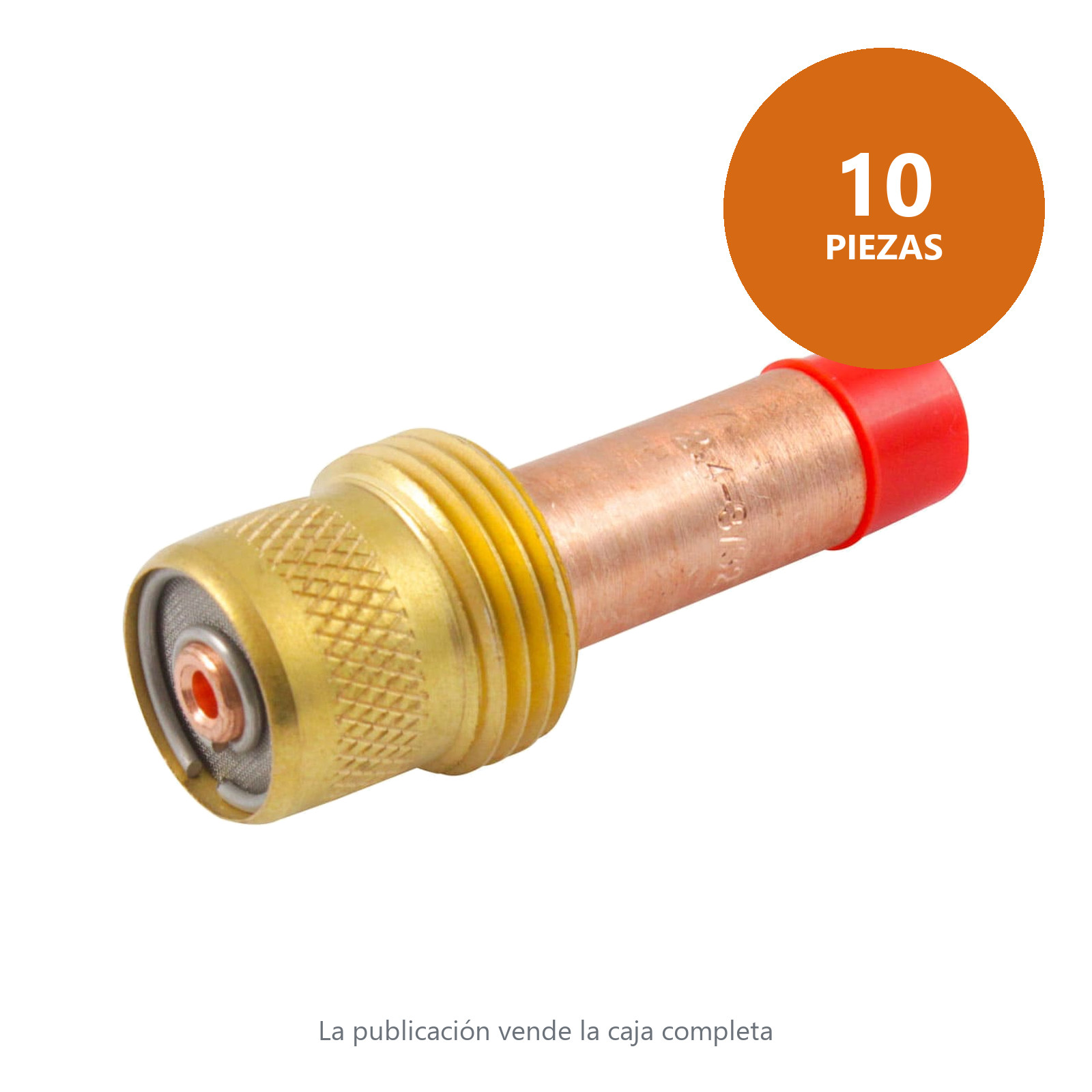GAS LENS P/ANTORCHA TIG 45V26 3/32 (2.4 mm) (Empaque c/10 pzas - Precio x pieza) - Imagen 2