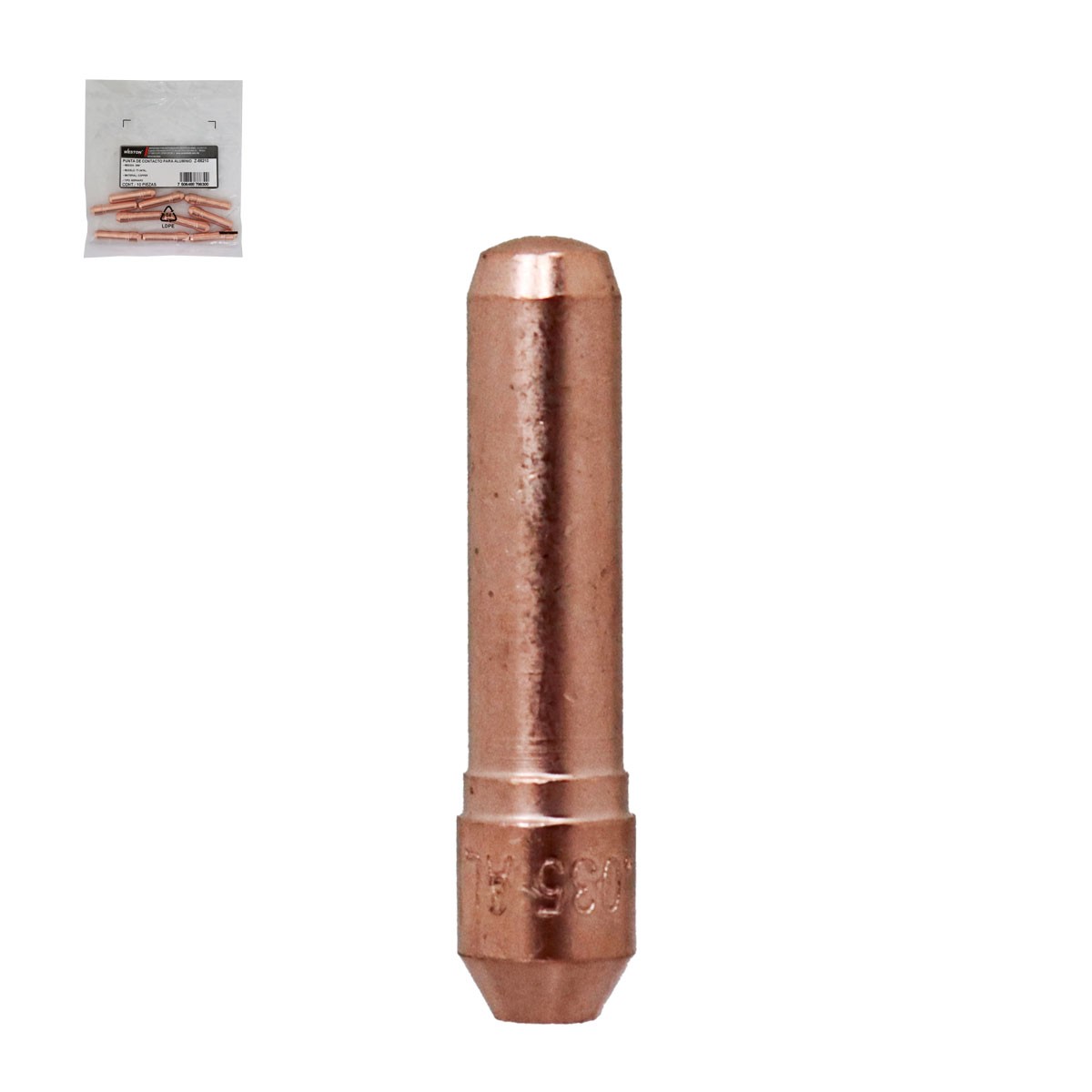 Punta de Contacto para Aluminio 3/64" Tipo Bernard Weston TT-047AL
