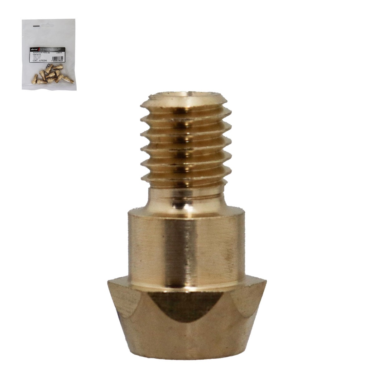 Soporte de Punta de Contacto M6x22mm Tipo Binzel 142.0007 Weston