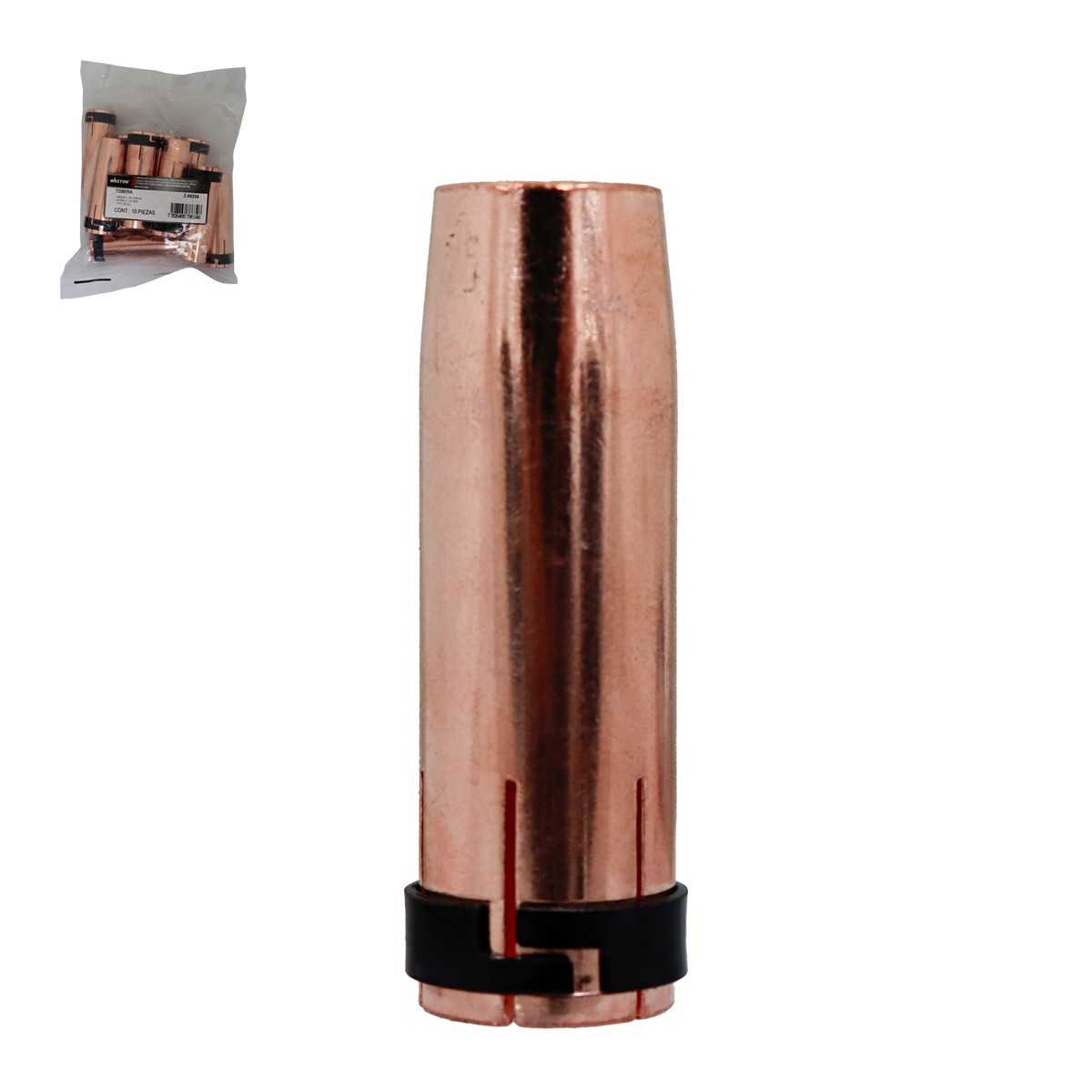 Tobera Tipo Binzel 145.0085 para Soldadora MIG Weston