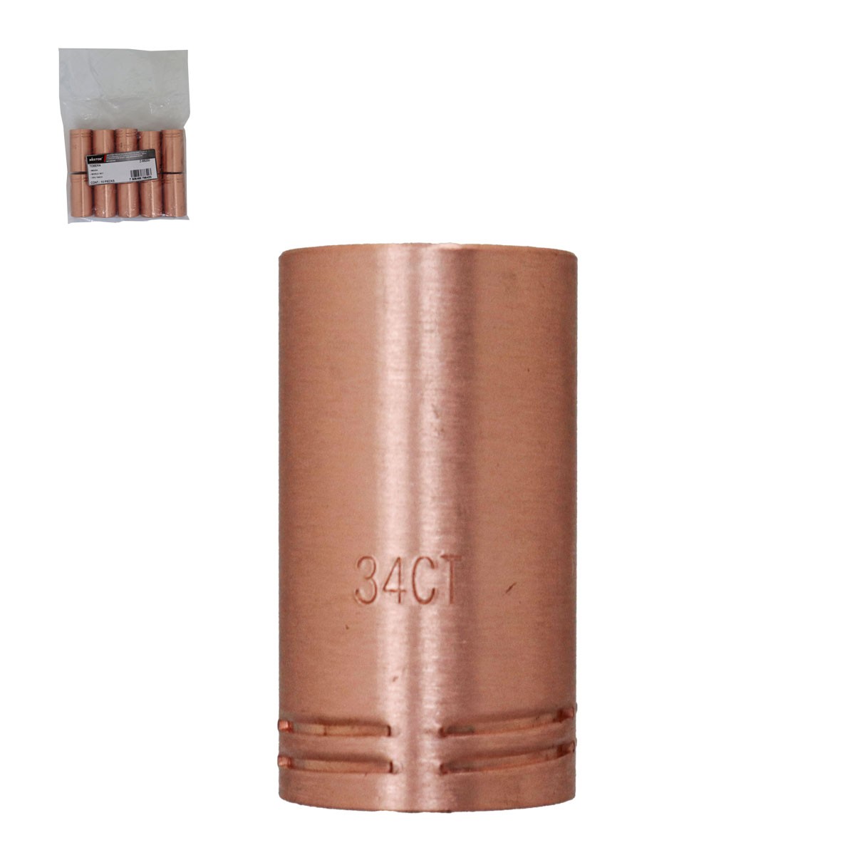 Tobera 34CT Tipo Tweco para Soldadora MIG Weston