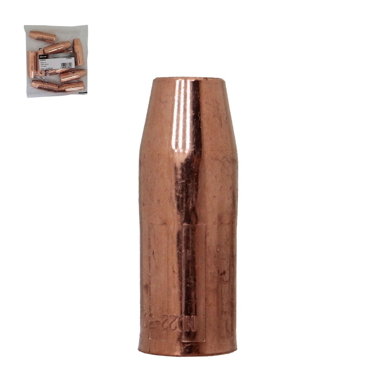 Tobera MIG Tipo Tweco HD22-50 1/2" Uso Pesado Weston
