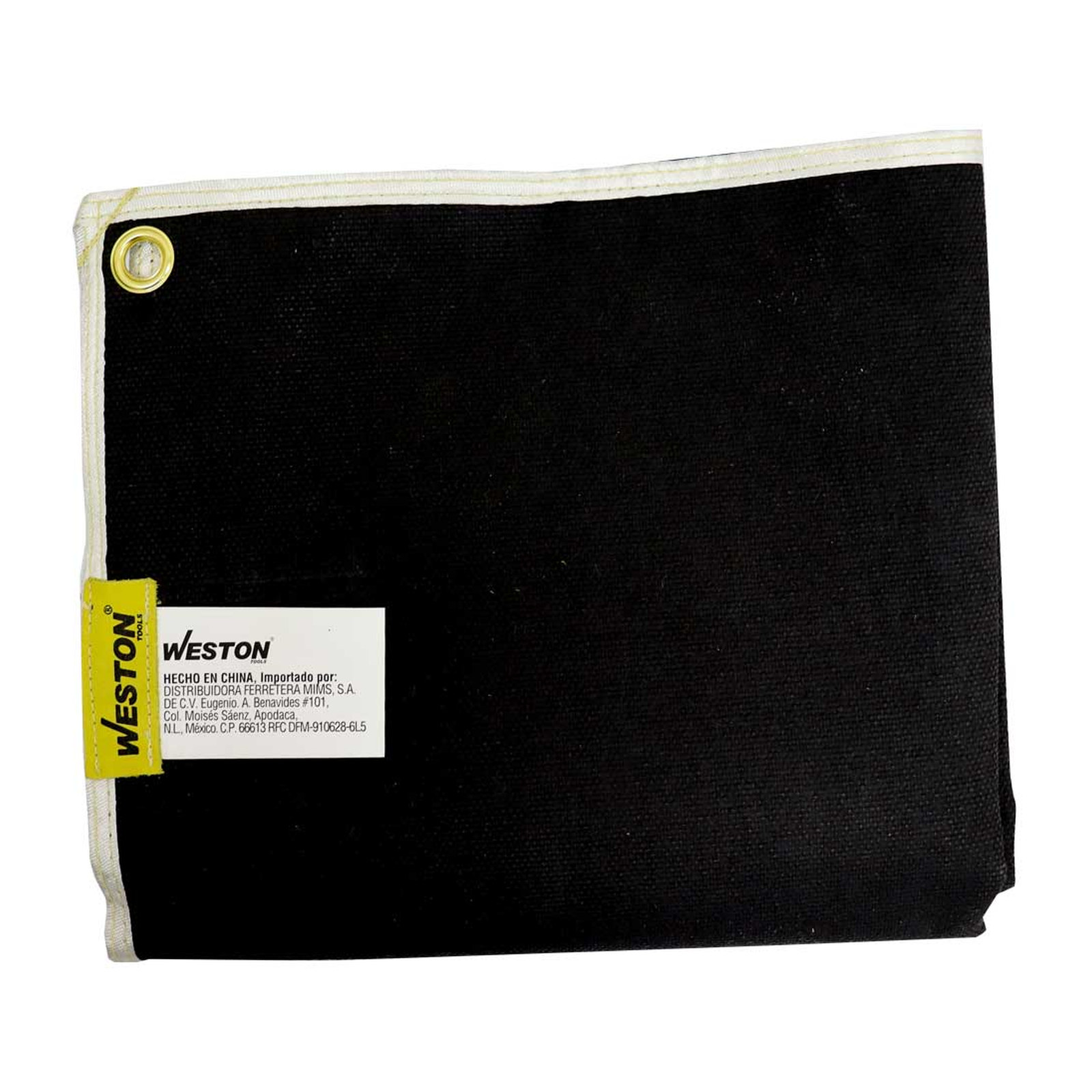 MANTA DE SOLDADURA NEGRA DE FIBRA DE VIDRIO PARA SOLDADURA 6’ X 6’ - Imagen 3
