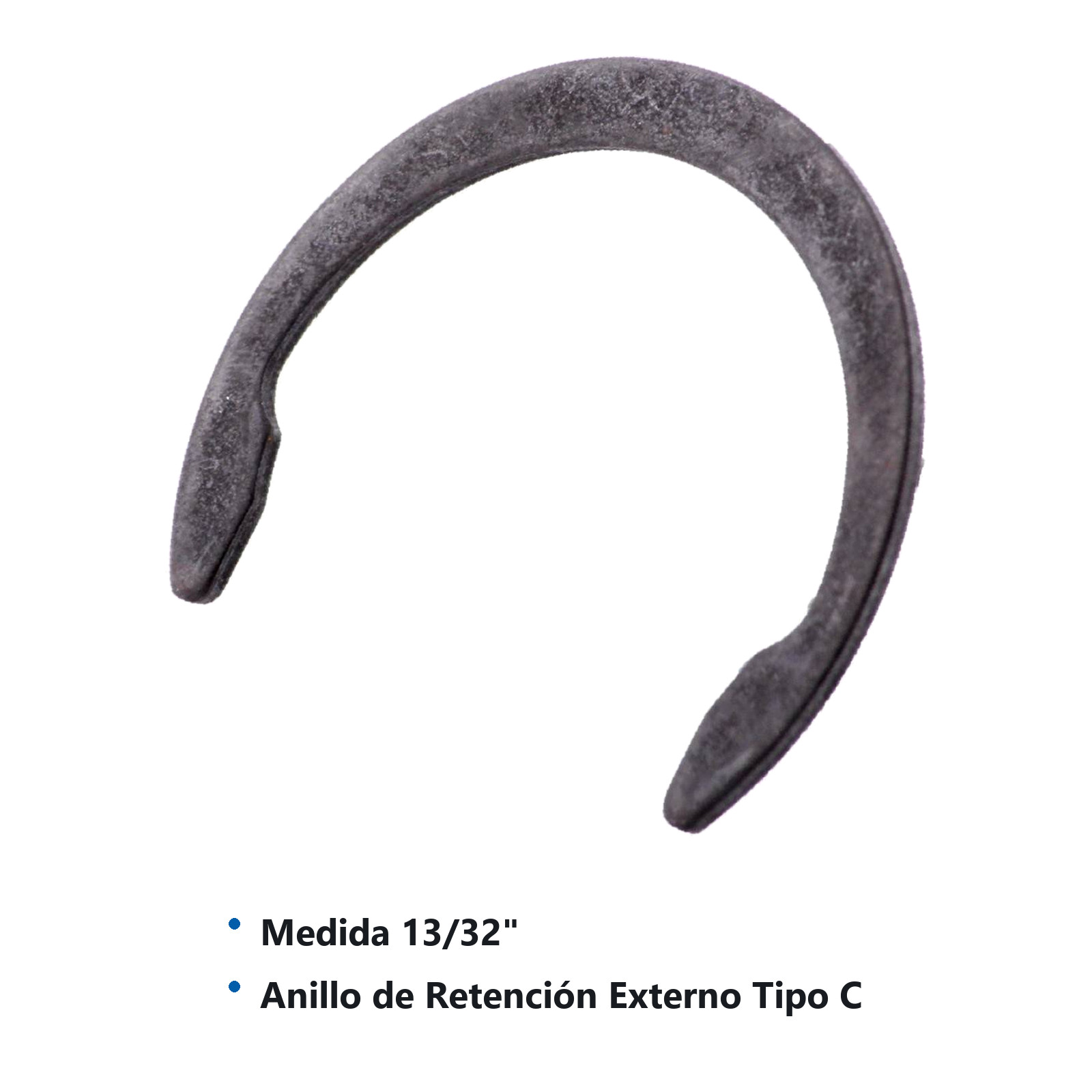 ANILLO EXT. TIPO C 13/32" C-40ST PA (Precio x Pieza - Caja c/100 pzs) - Imagen 3