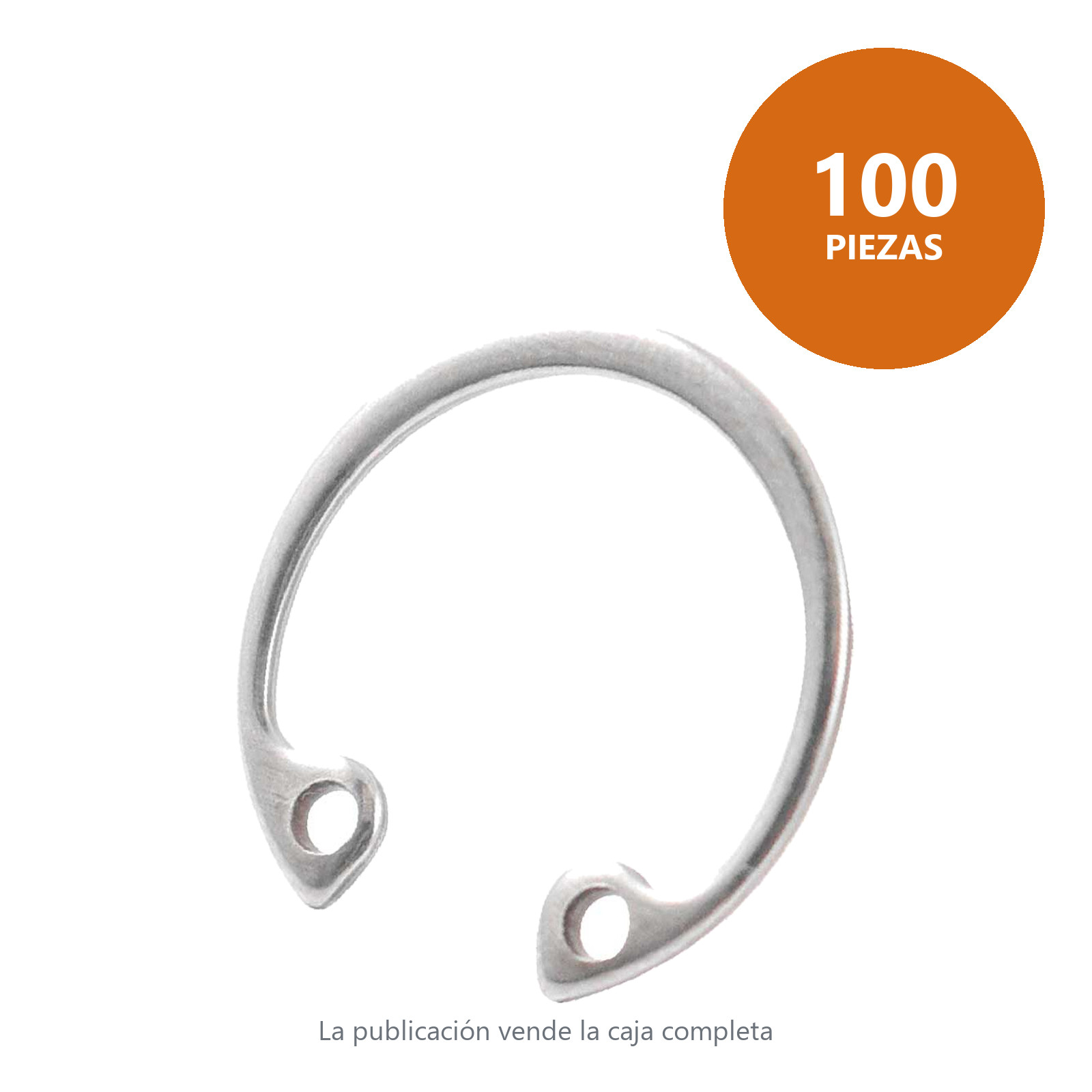 ANILLO INT. TIPO HO 11/16" HO-68SS ACERO INOX. (Precio x Pieza - Caja c/100 pzs) - Imagen 2