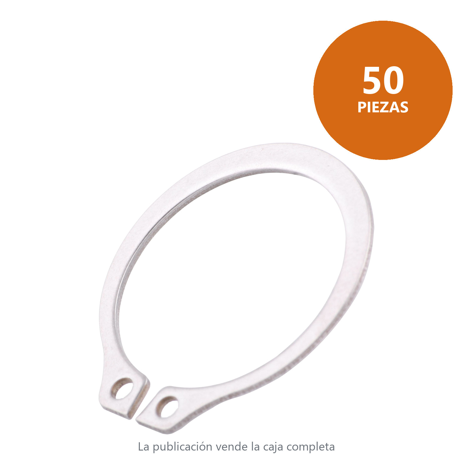ANILLO EXT. TIPO SH INOX. 1-3/8" SH-137SS (Precio x Pieza - Caja c/50 pzs) - Imagen 2