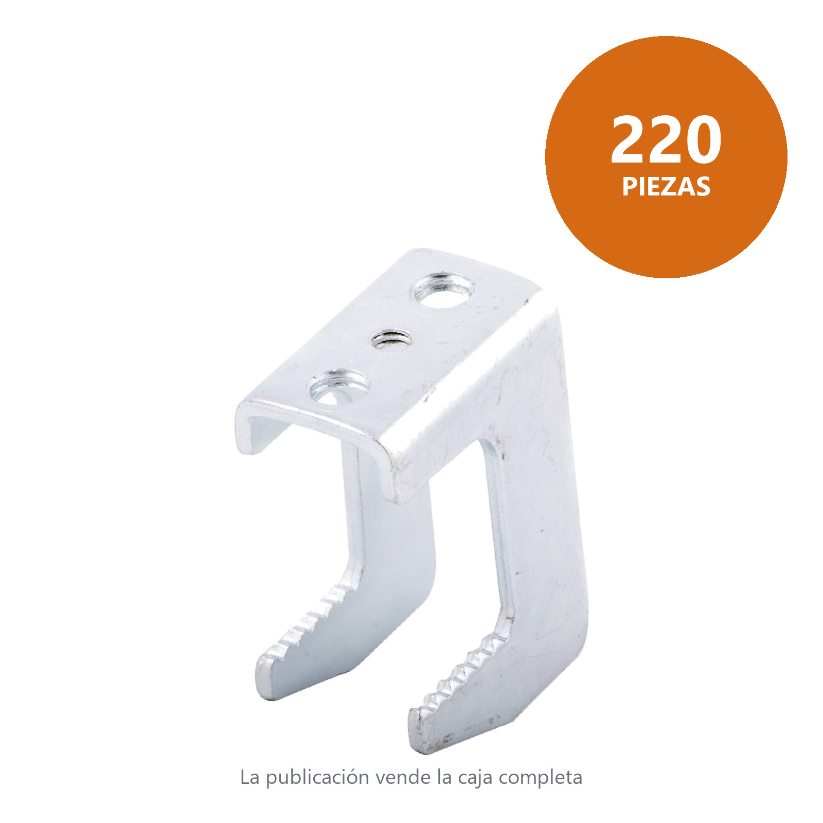 MORDAZA DENTADA PARA VARILLA 3/8-16    (Precio x Pza - Caja c/220 pzas) - Imagen 2