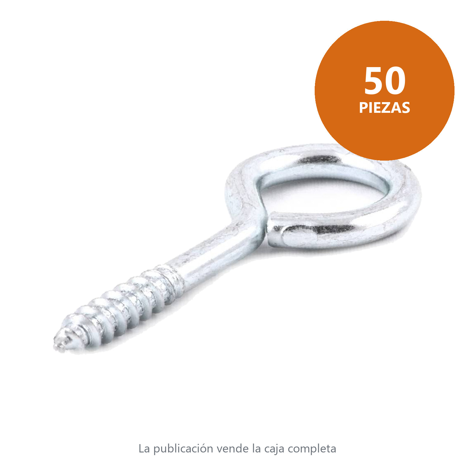 ARMELLA CERRADA GALV. 6 x 31.5 x 138 x 40 mm (Precio x Pza - Caja c/50 pzas) - Imagen 2