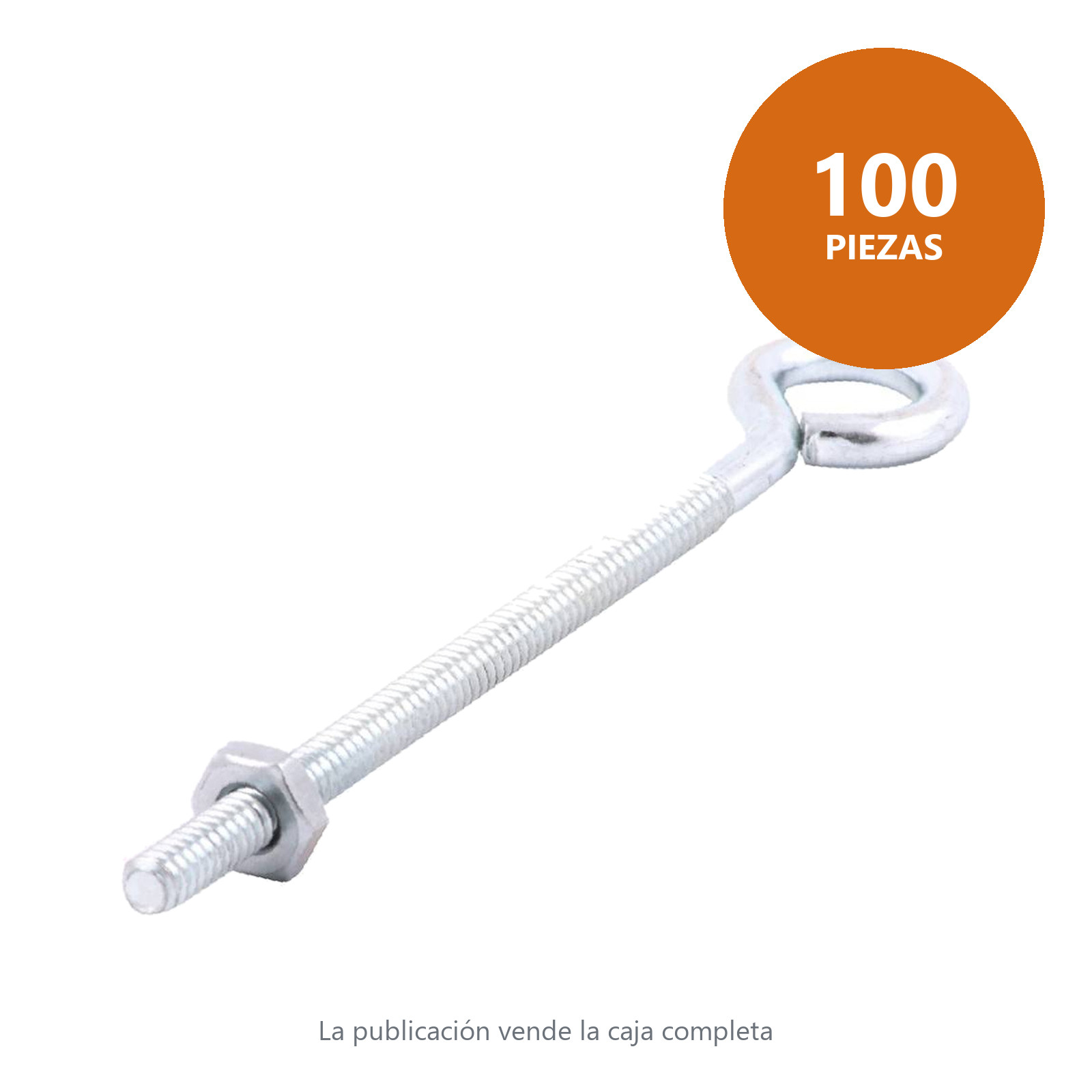 ARMELLA STD C/TCA. GALV. 3/16-24 X 3    (Precio x Pza - Caja c/100 pzas) - Imagen 2