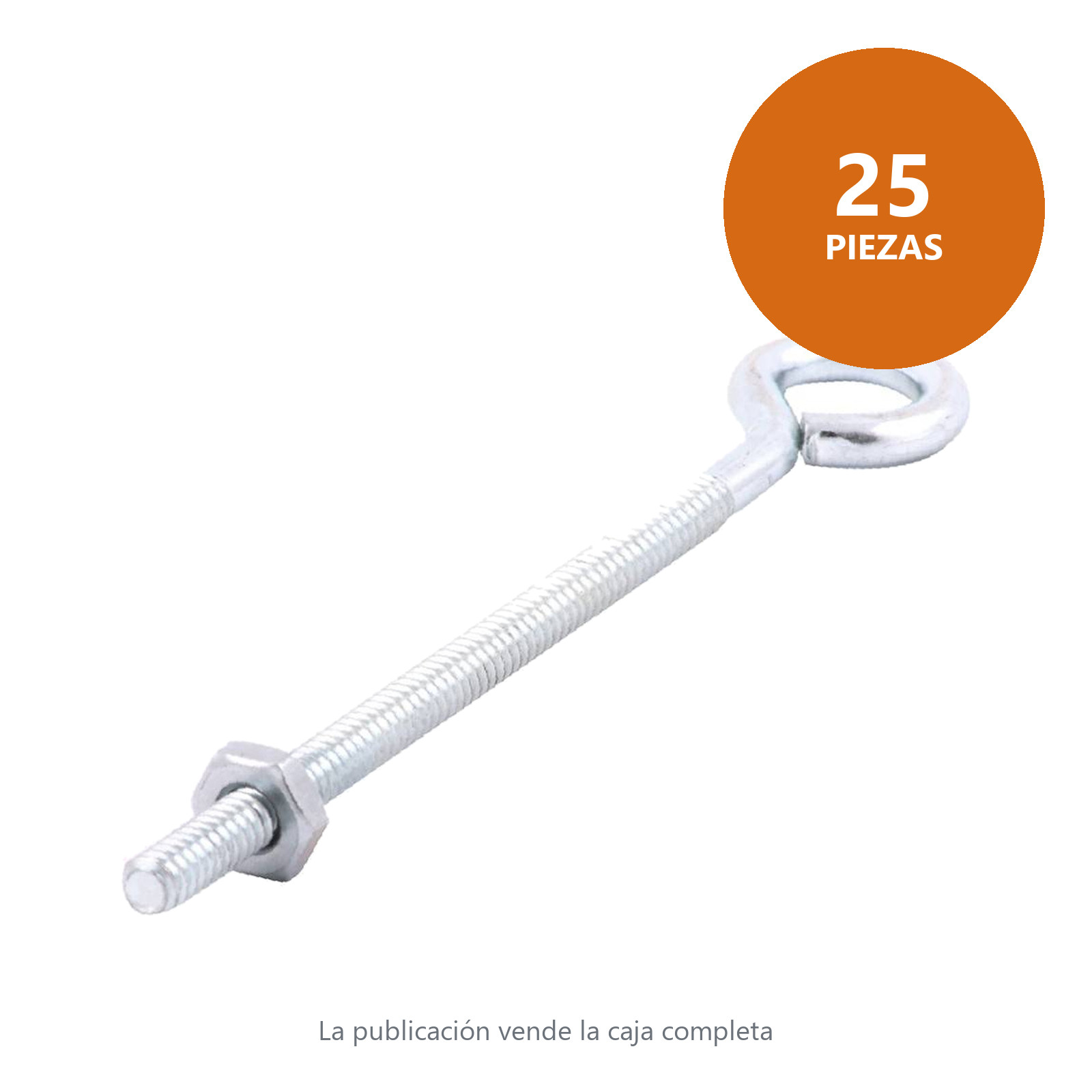 ARMELLA STD C/TCA. GALV. 1/2-13 X 6    (Precio x Pza - Caja c/25 pzas) - Imagen 2