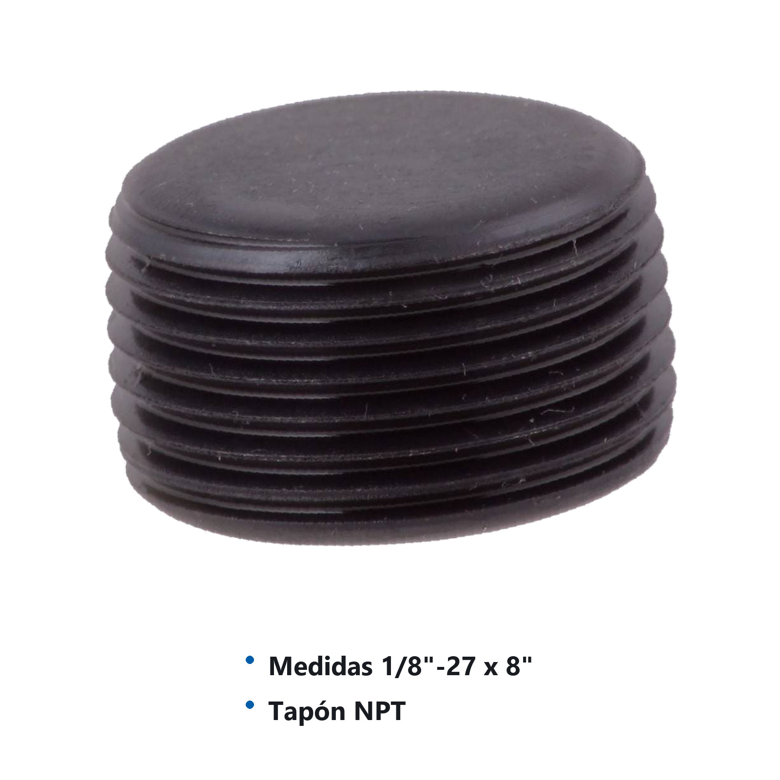 TAPON TIPO ALLEN NPT 1/8-27 X 8"       (Precio x Pza - Caja c/100 pzas) - Imagen 3
