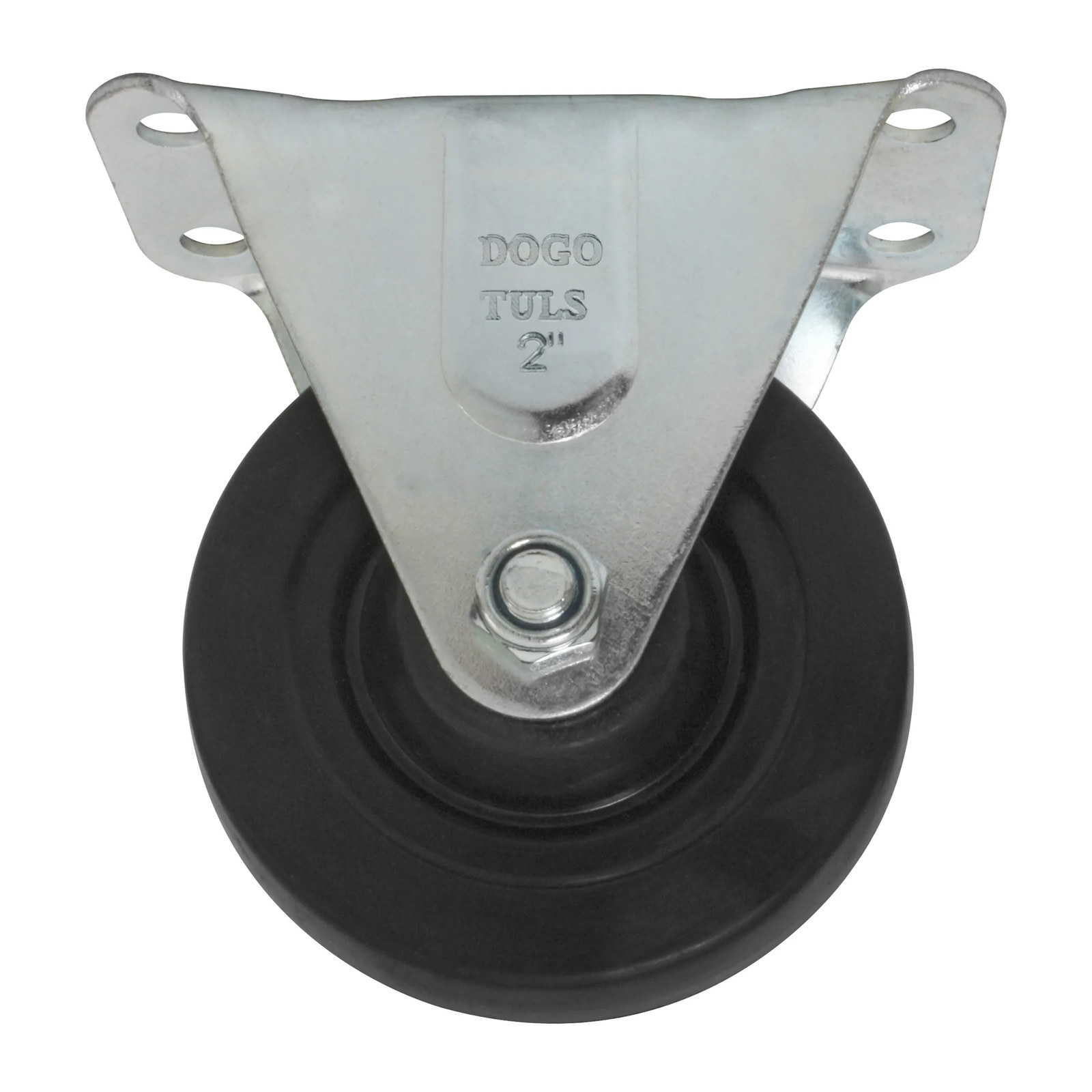 RODAJA HULE NEGRO FIJA 2" BUJE - Imagen 2