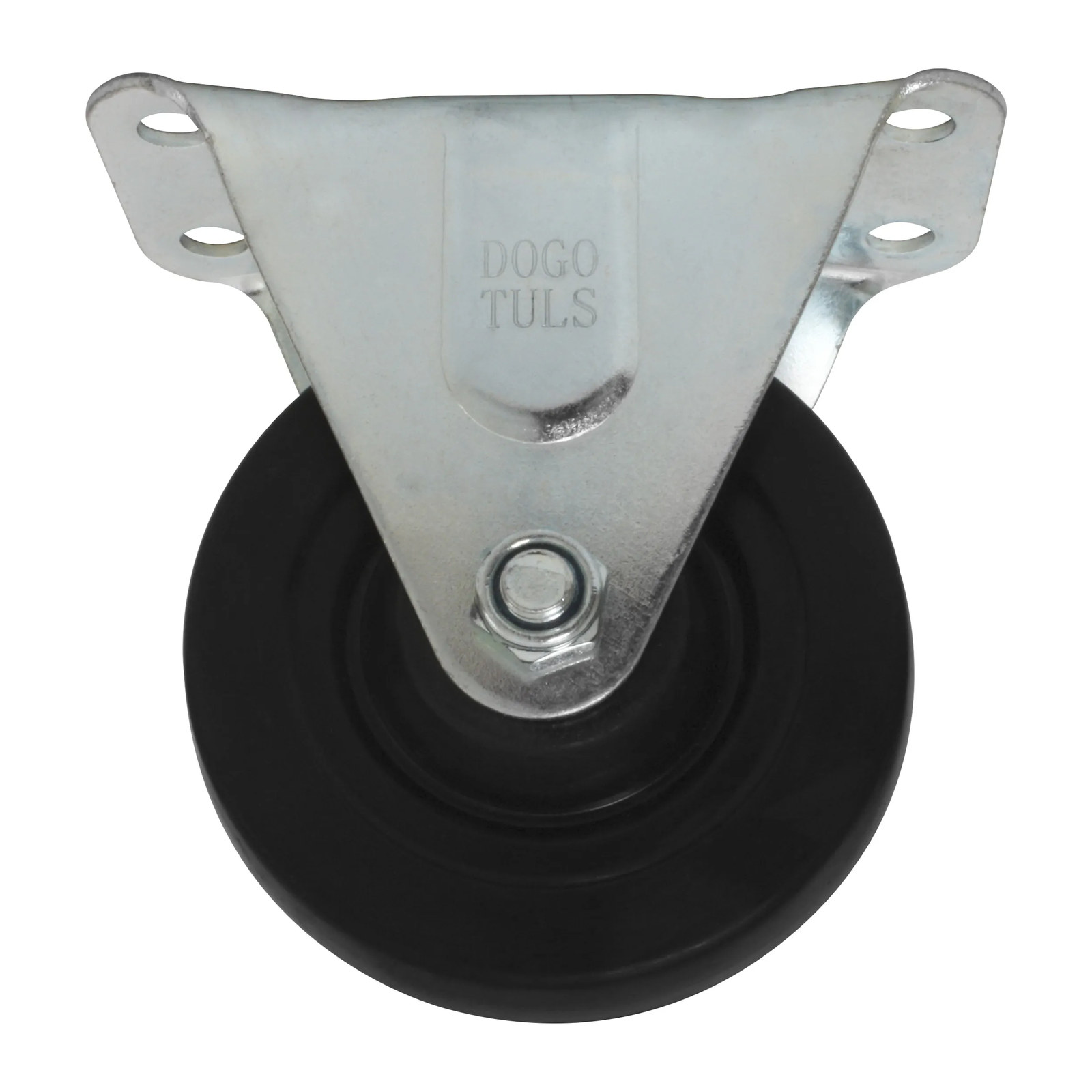 RODAJA HULE NEGRO FIJA 2-1/2" BUJE - Imagen 4