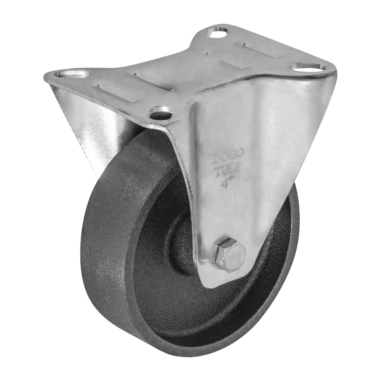 RODAJA FIERRO FIJA 4"