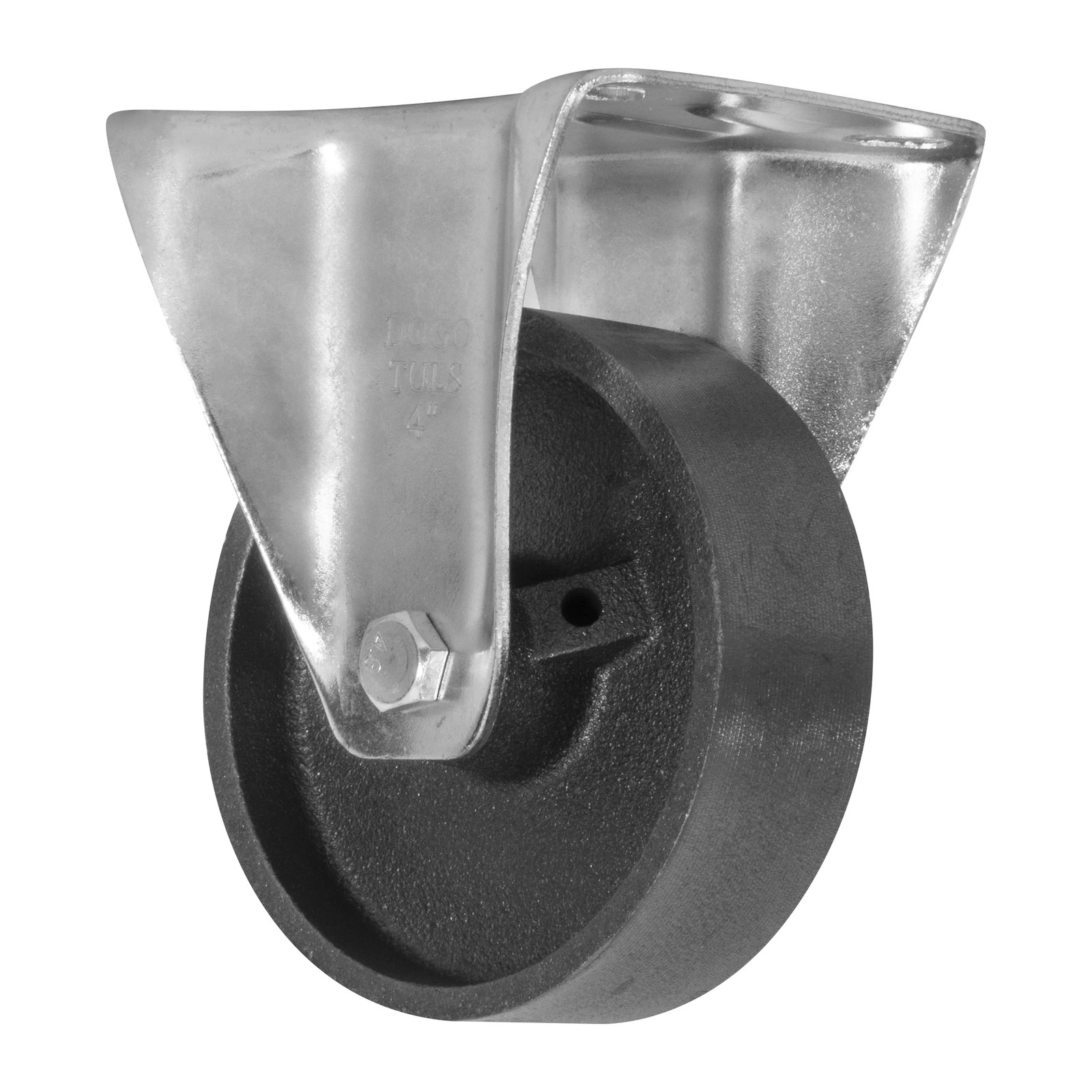 RODAJA FIERRO FIJA 4" - Imagen 3