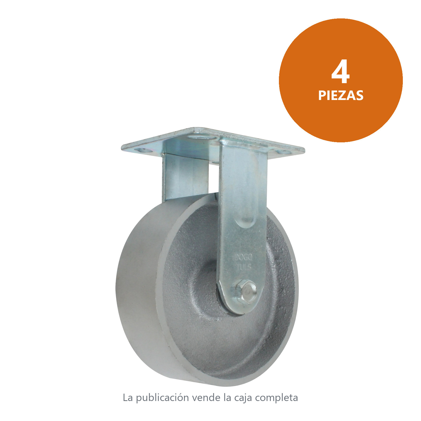 RODAJA FIERRO FIJA 6" - Imagen 4
