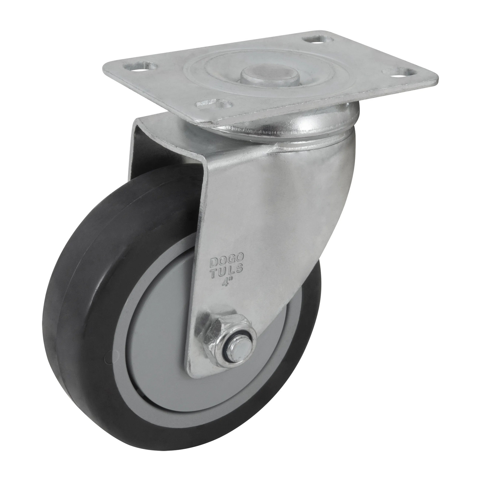 RODAJA PP  Y PU  GIRATORIA 4"