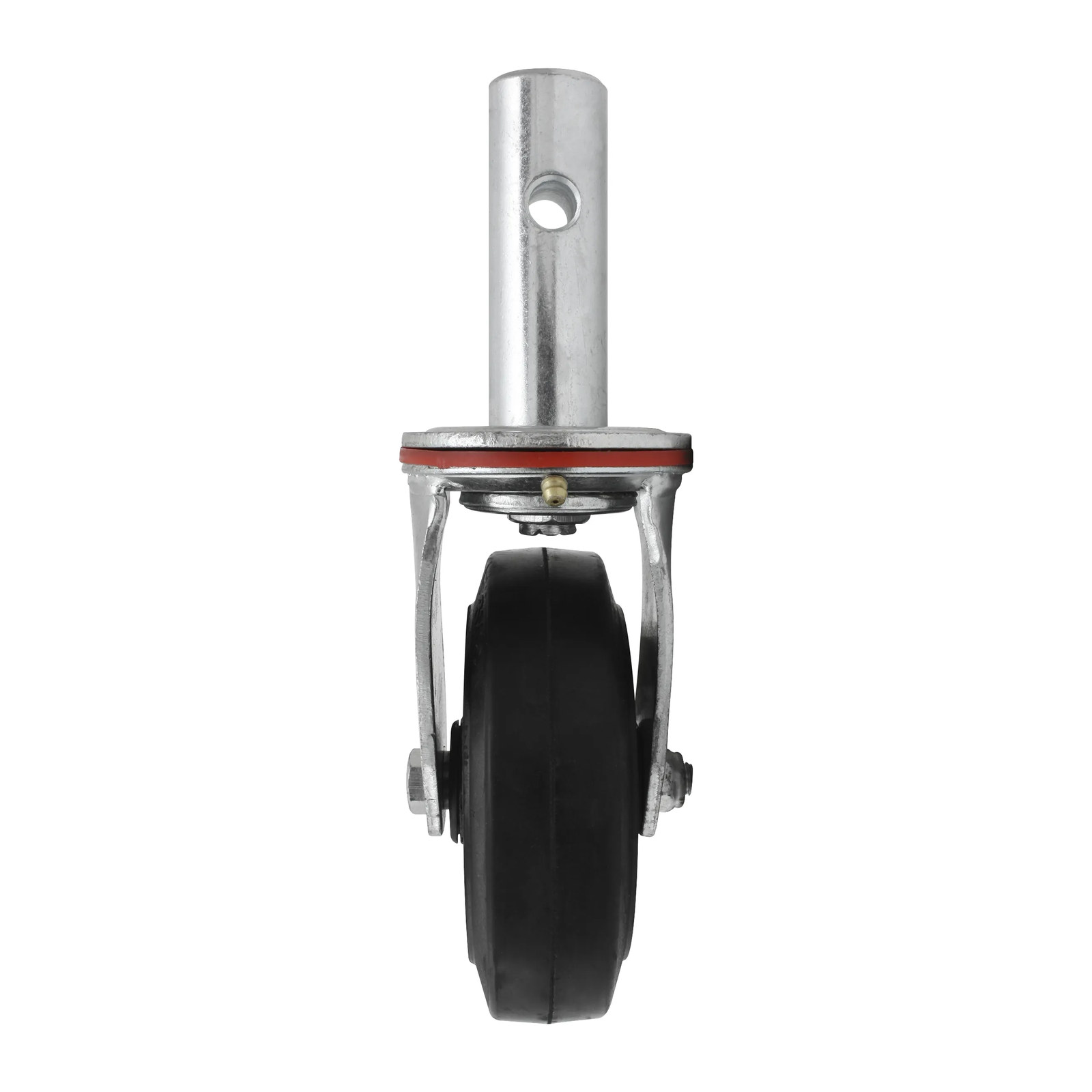 RODAJA PARA ANDAMIO HULE Y FIERRO GIRATORIA 6" - Imagen 4