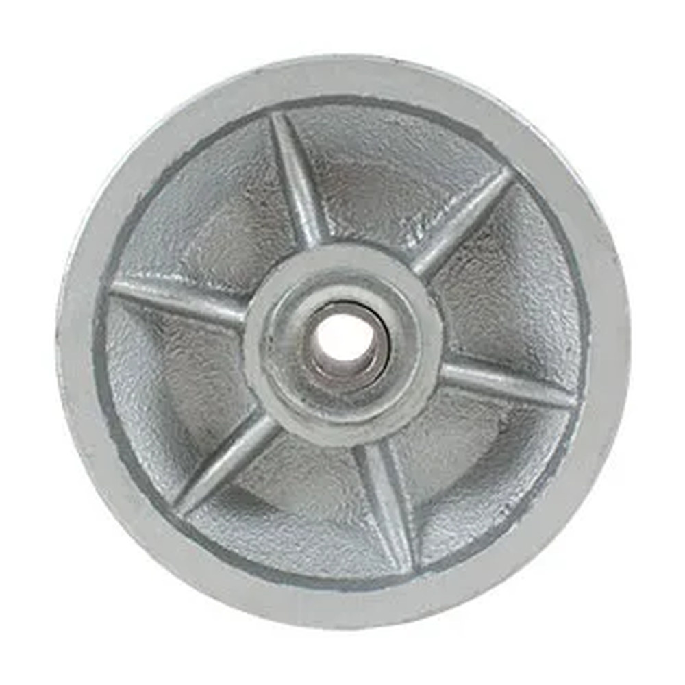 Rueda de Acero con Ranura en Forma "V" 5" - Imagen 2