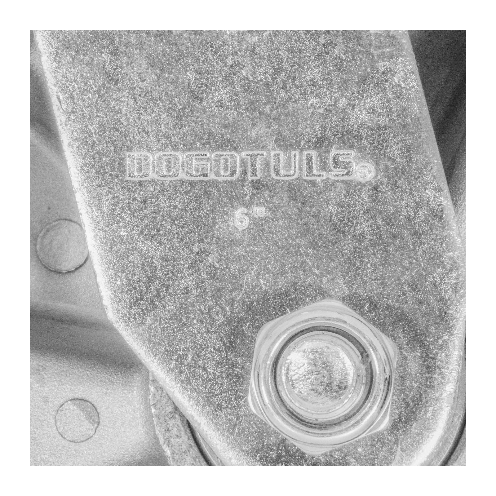 RODAJA ALUMINIO PU NAR GIRAT / FRENO 6" - Imagen 4