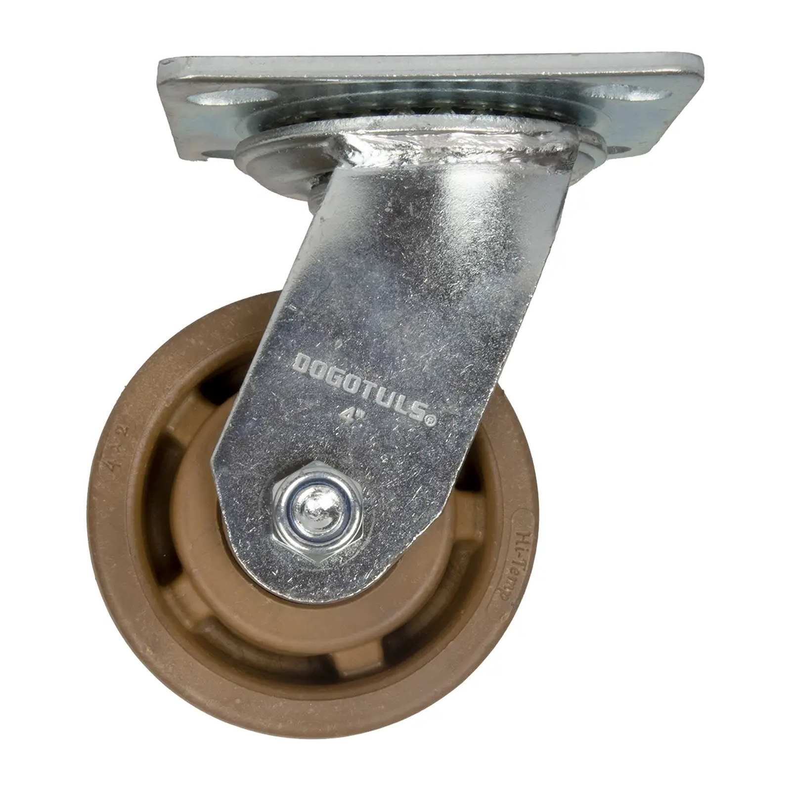 RODAJA FG Y NYLON 280°C GIRATORIA 4" - Imagen 3