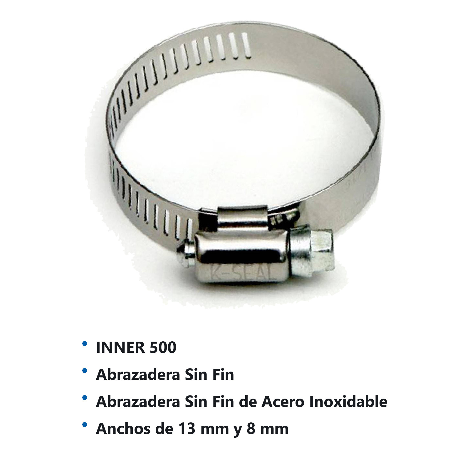 ABRAZADERA KMA4 6-16MM (Precio x pieza - Empaque c/10 pzas) - Imagen 3