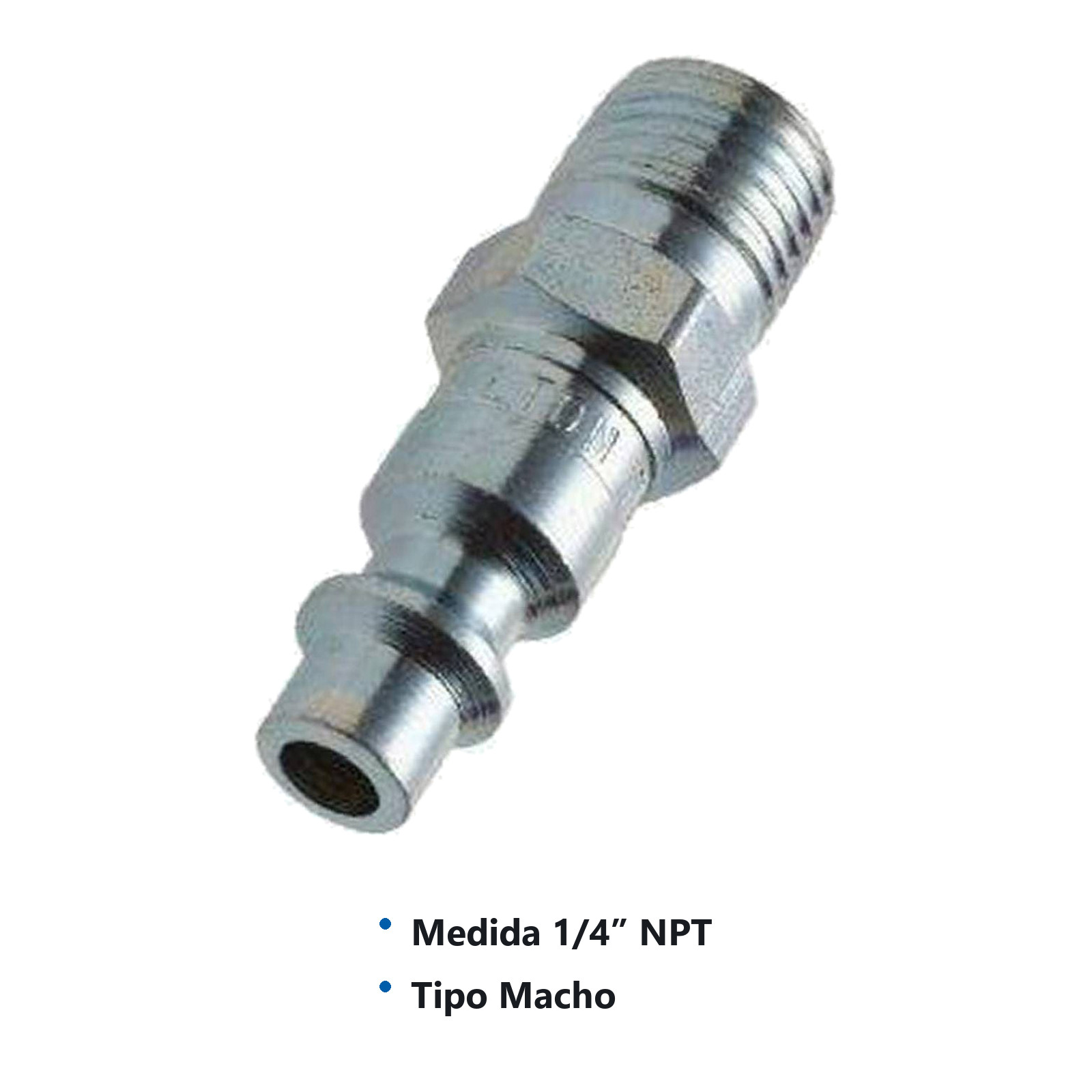 PIVOTE CONEXION MACHO 1/4" NPT Mod 727BK - Imagen 2